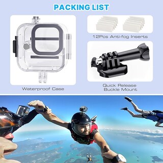 Foto 2 | Carcasa Impermeable para GoPro Hero11 Black Mini