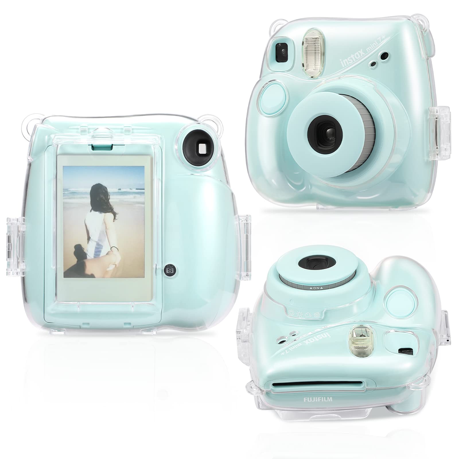 Foto 5 pulgar | Funda Protectora Transparente para Cámara Fujifilm Instax Mini 7+ - Venta Internacional