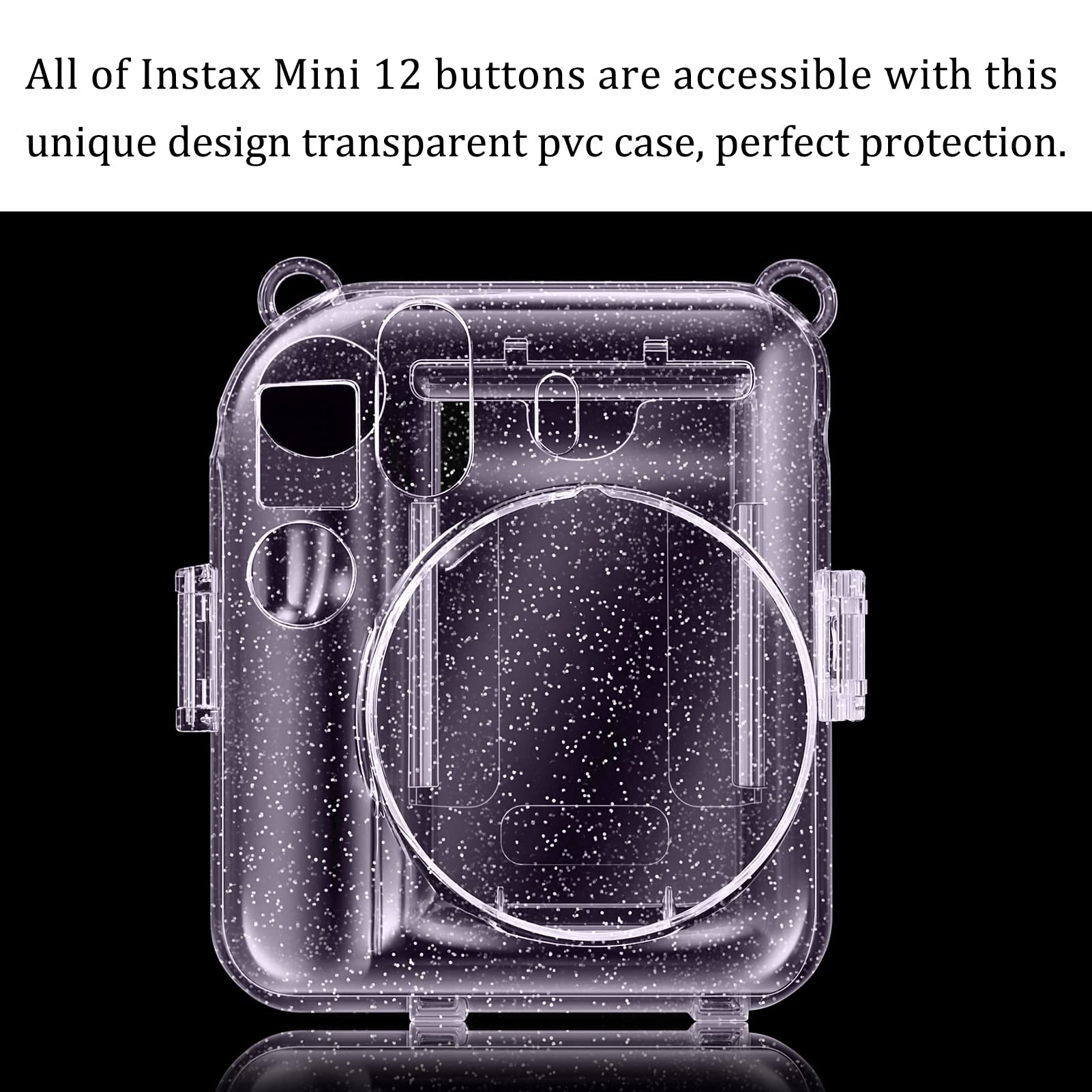 Foto 4 pulgar | Funda Protectora Transparente para Cámara Fujifilm Instax Mini 12 - Protección Duradera