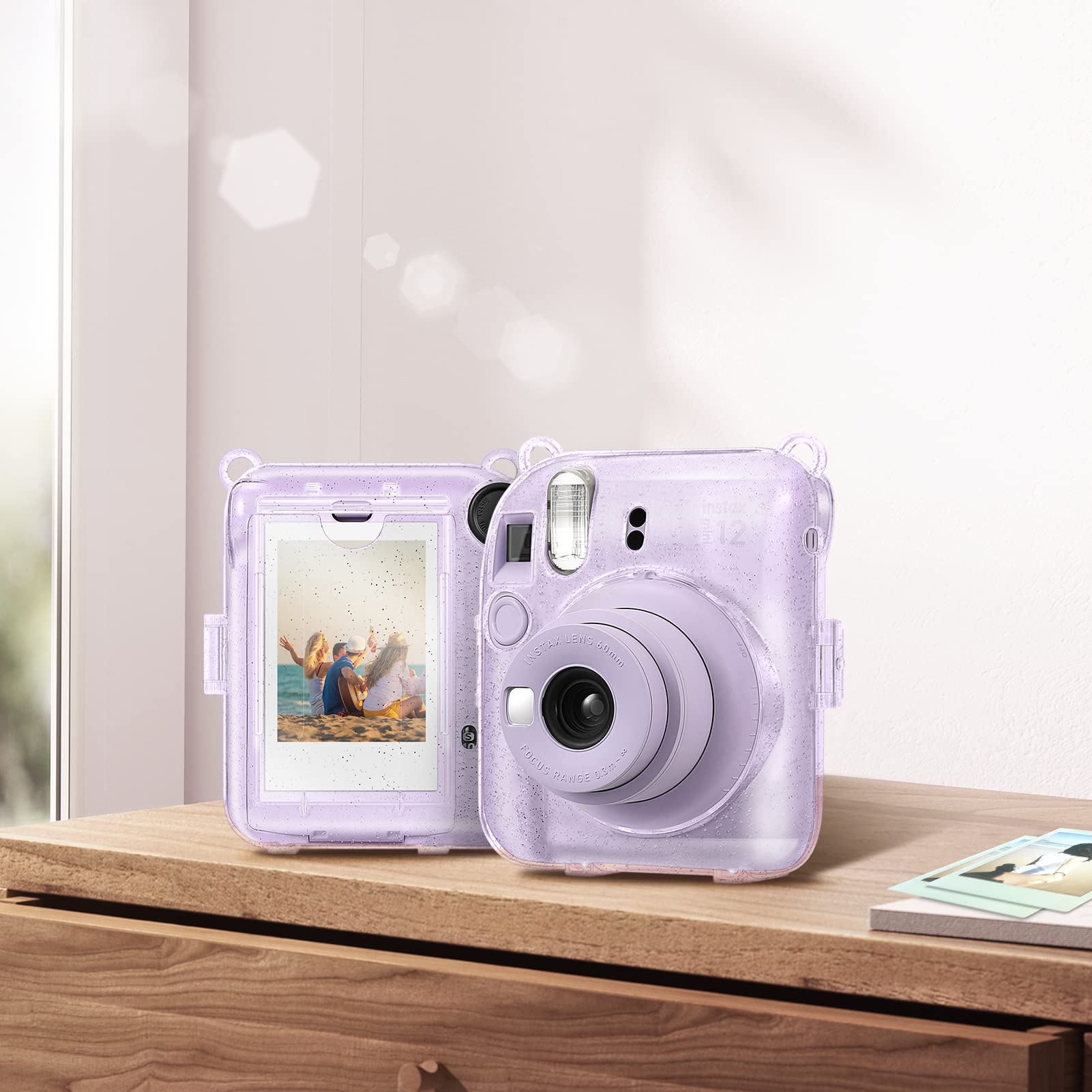 Foto 8 pulgar | Funda Protectora Transparente para Cámara Fujifilm Instax Mini 12 - Protección Duradera