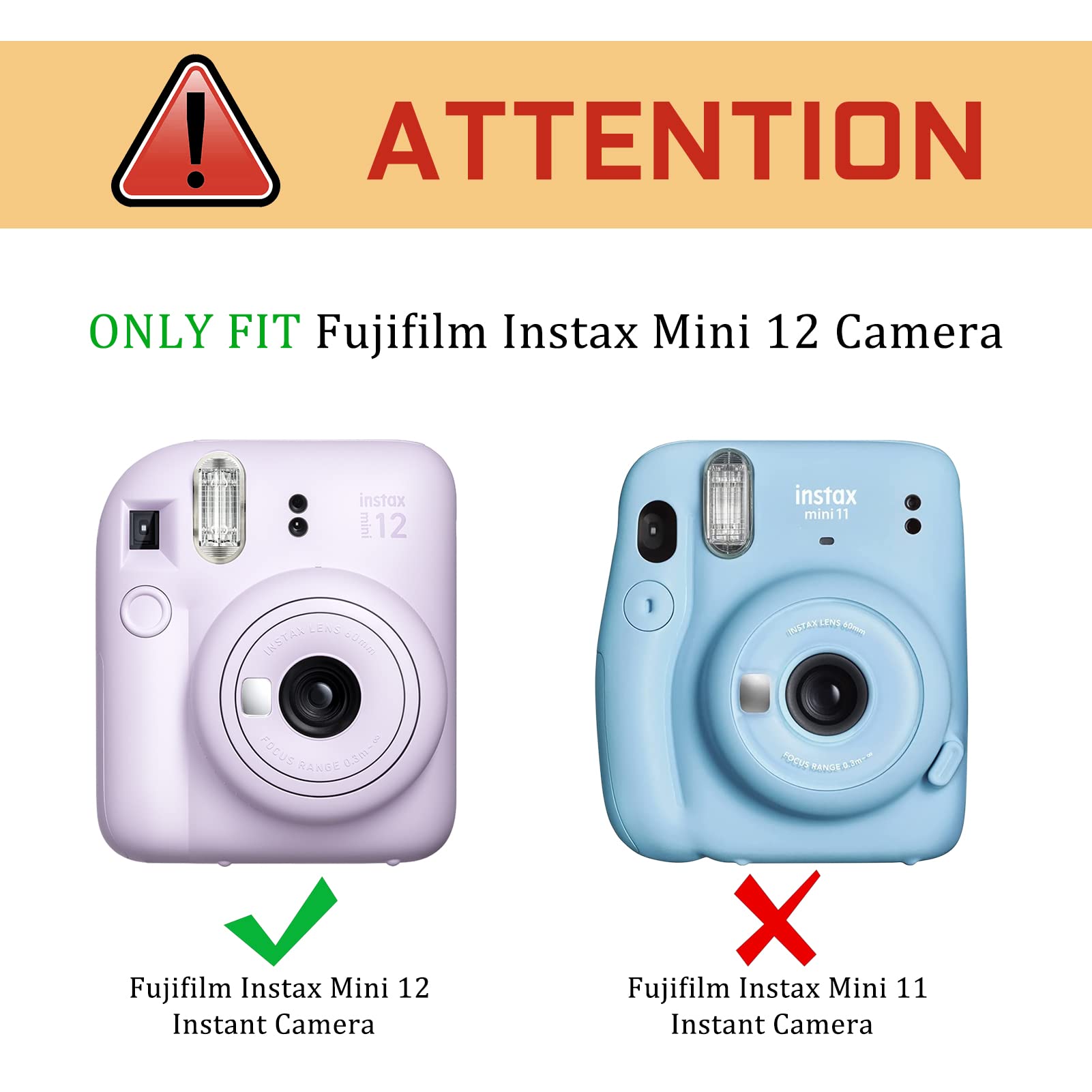 Foto 3 pulgar | Funda Protectora para Cámara Fujifilm Instax Mini 12 Fintie - Venta Internacional