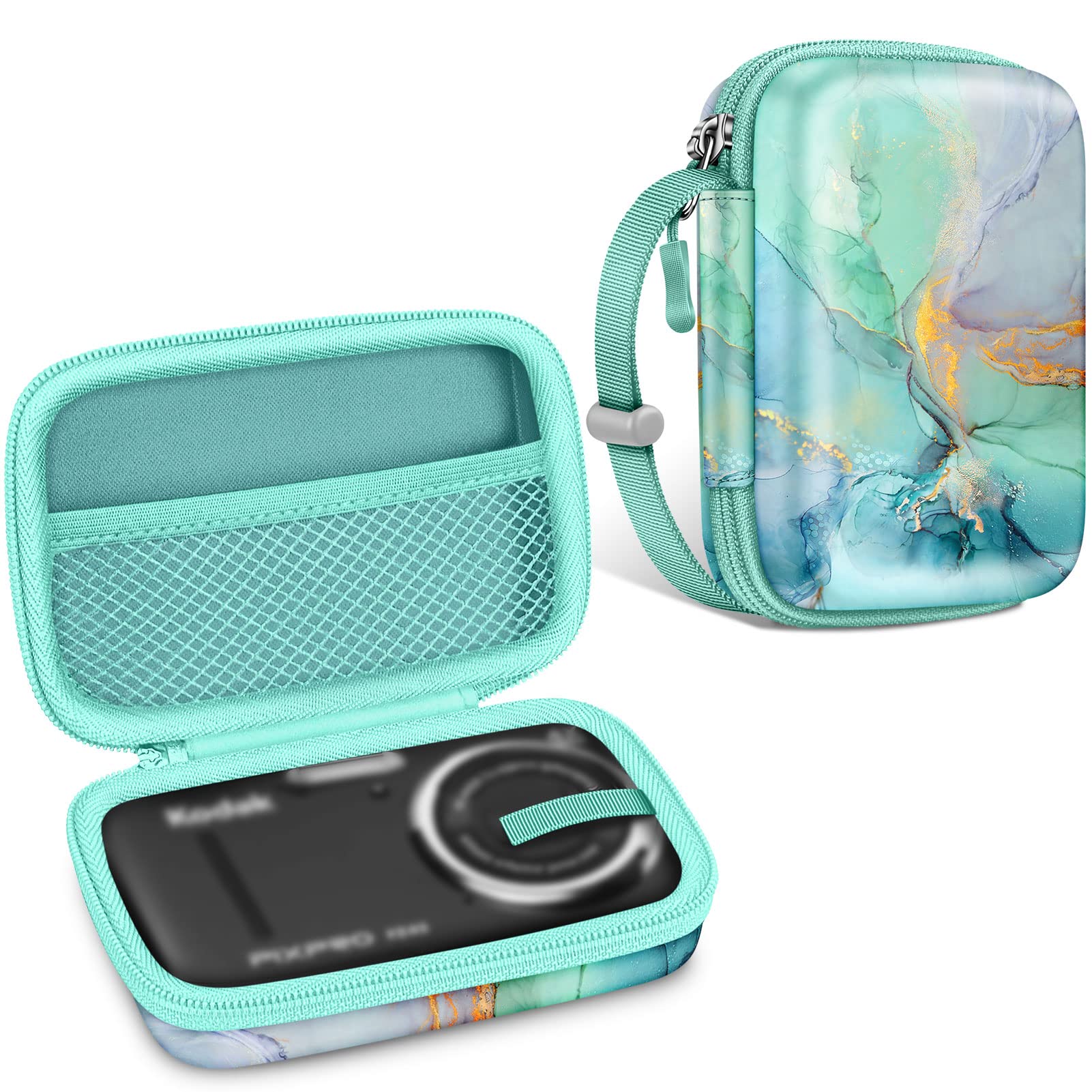 Foto 2 pulgar | Funda Para Cámara Fintie Compatible con Pantalla Lcd Abergbest de 21 Mp Y 2.7 Pulgadas - Venta Internacional