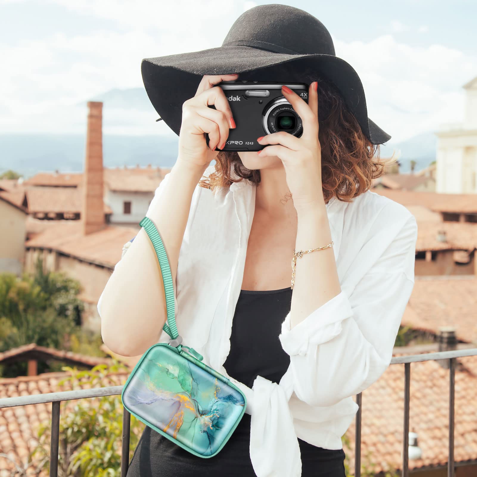Foto 6 | Funda Para Cámara Fintie Compatible con Pantalla Lcd Abergbest de 21 Mp Y 2.7 Pulgadas - Venta Internacional