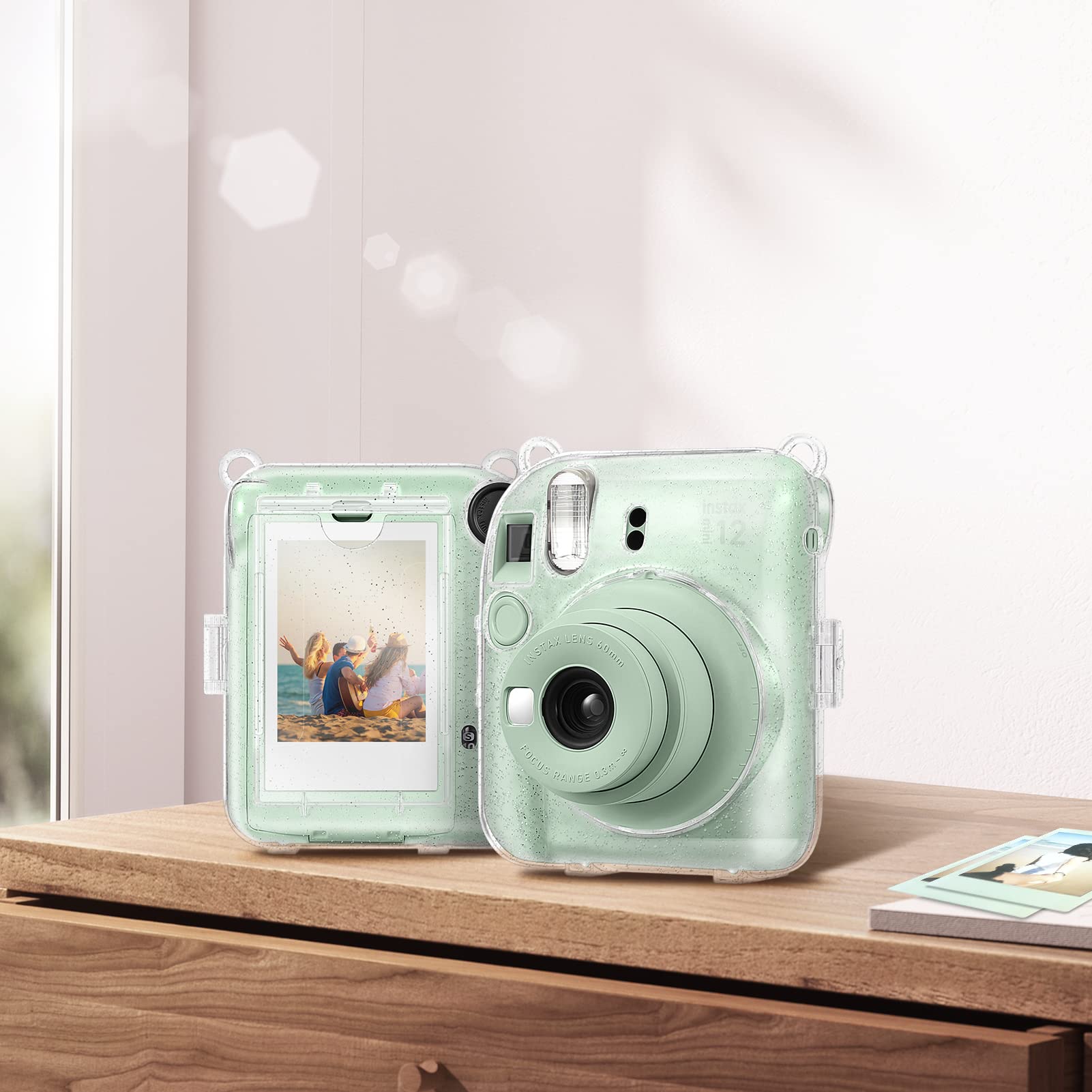 Foto 8 pulgar | Funda Protectora Fintie Transparente para Cámara Instax Mini-Venta Internacional