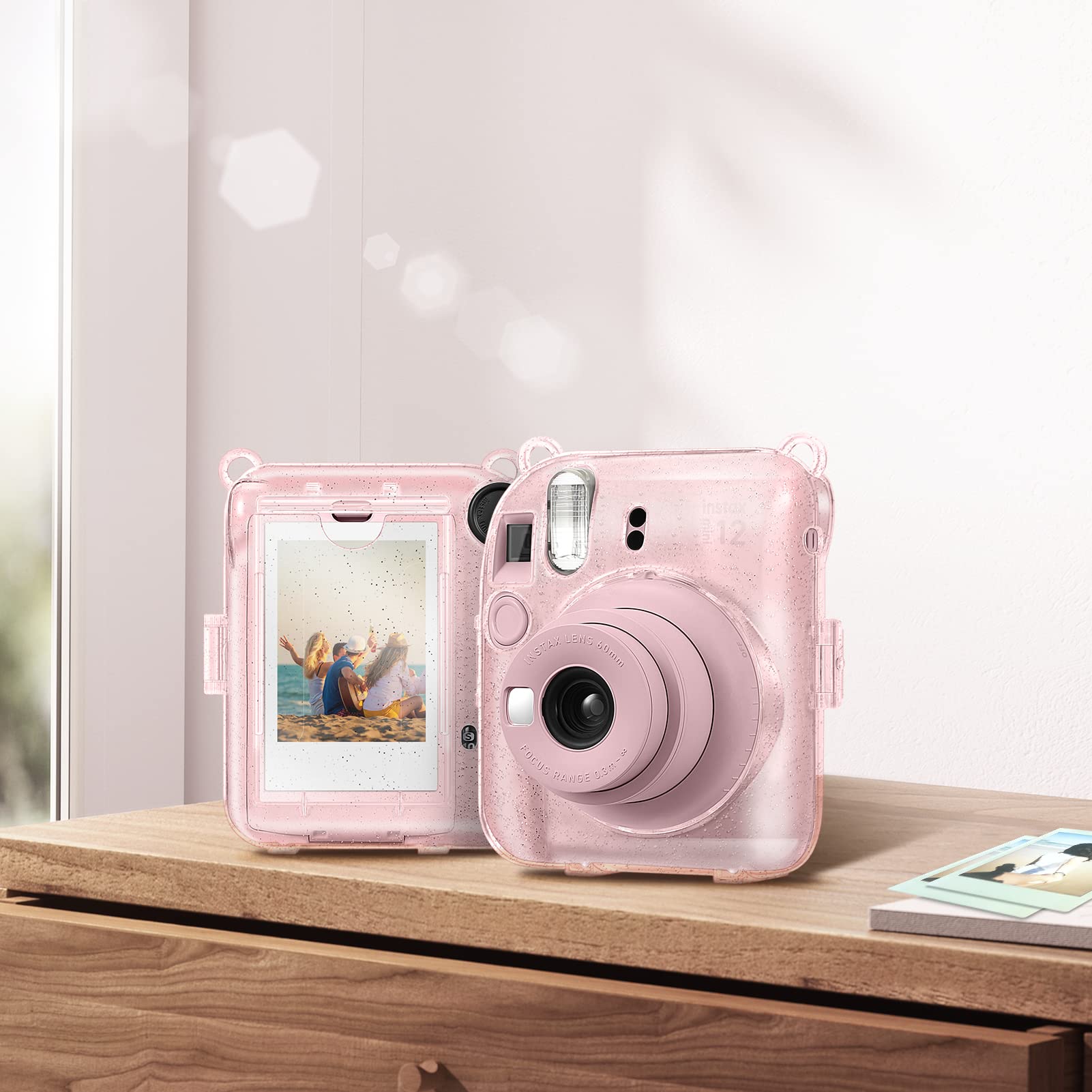 Foto 8 pulgar | Funda Protectora Transparente para Cámara Fujifilm Instax Mini 12 - Venta Internacional