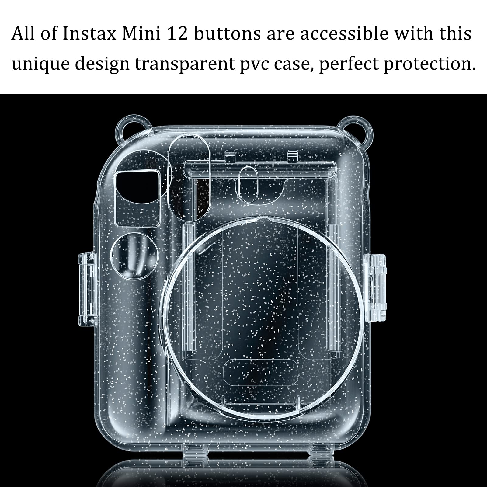 Foto 4 pulgar | Funda Protectora Fintie Transparente para Cámara Instax Mini-Venta Internacional