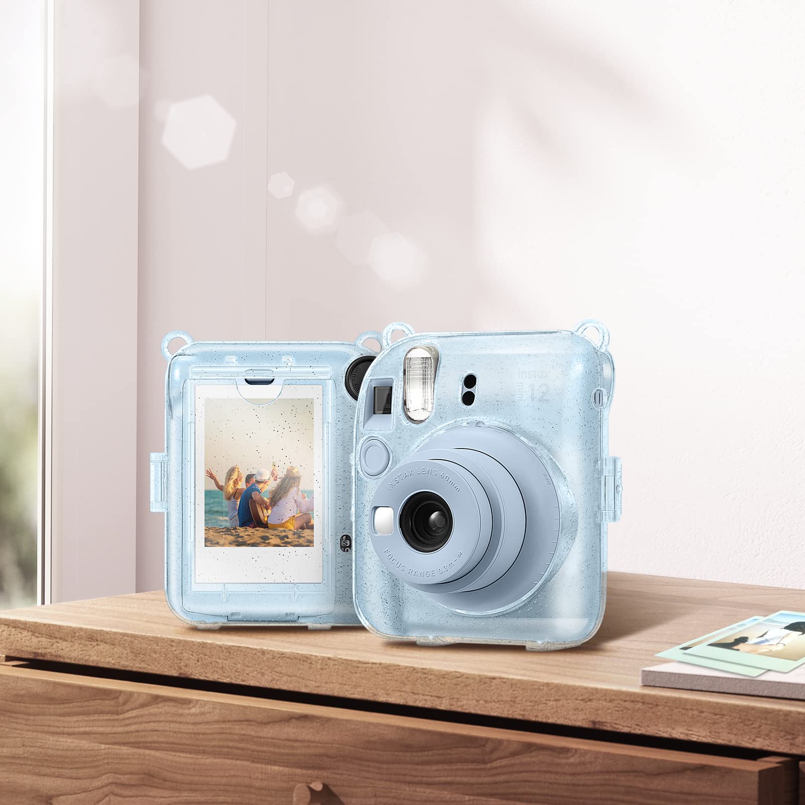 Foto 8 pulgar | Funda Protectora Fintie Transparente para Cámara Instax Mini-Venta Internacional