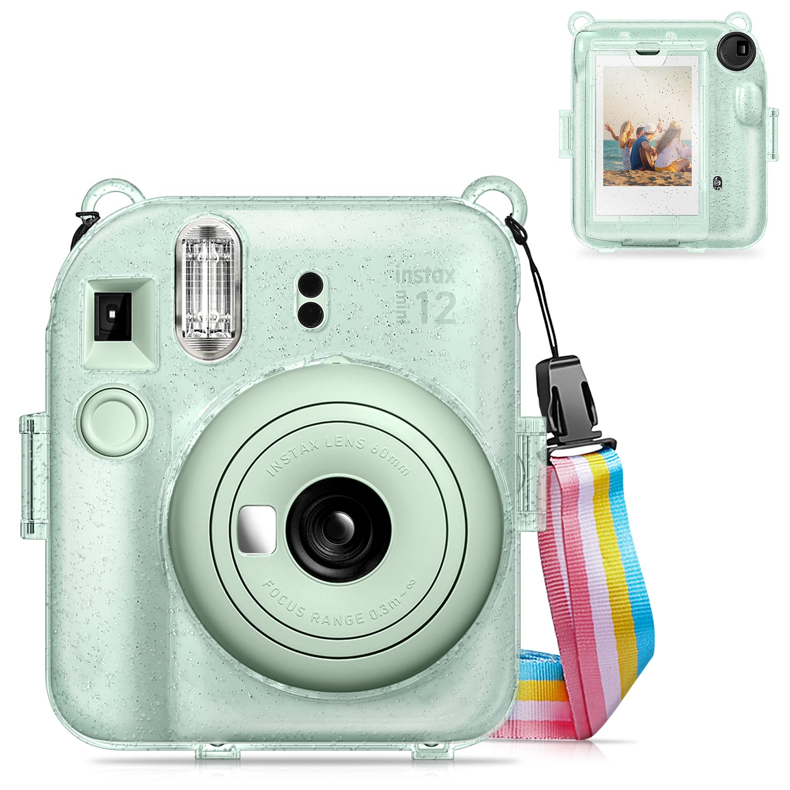 Foto 2 pulgar | Funda Protectora Transparente para Cámara Fujifilm Instax Mini 12 - Venta Internacional