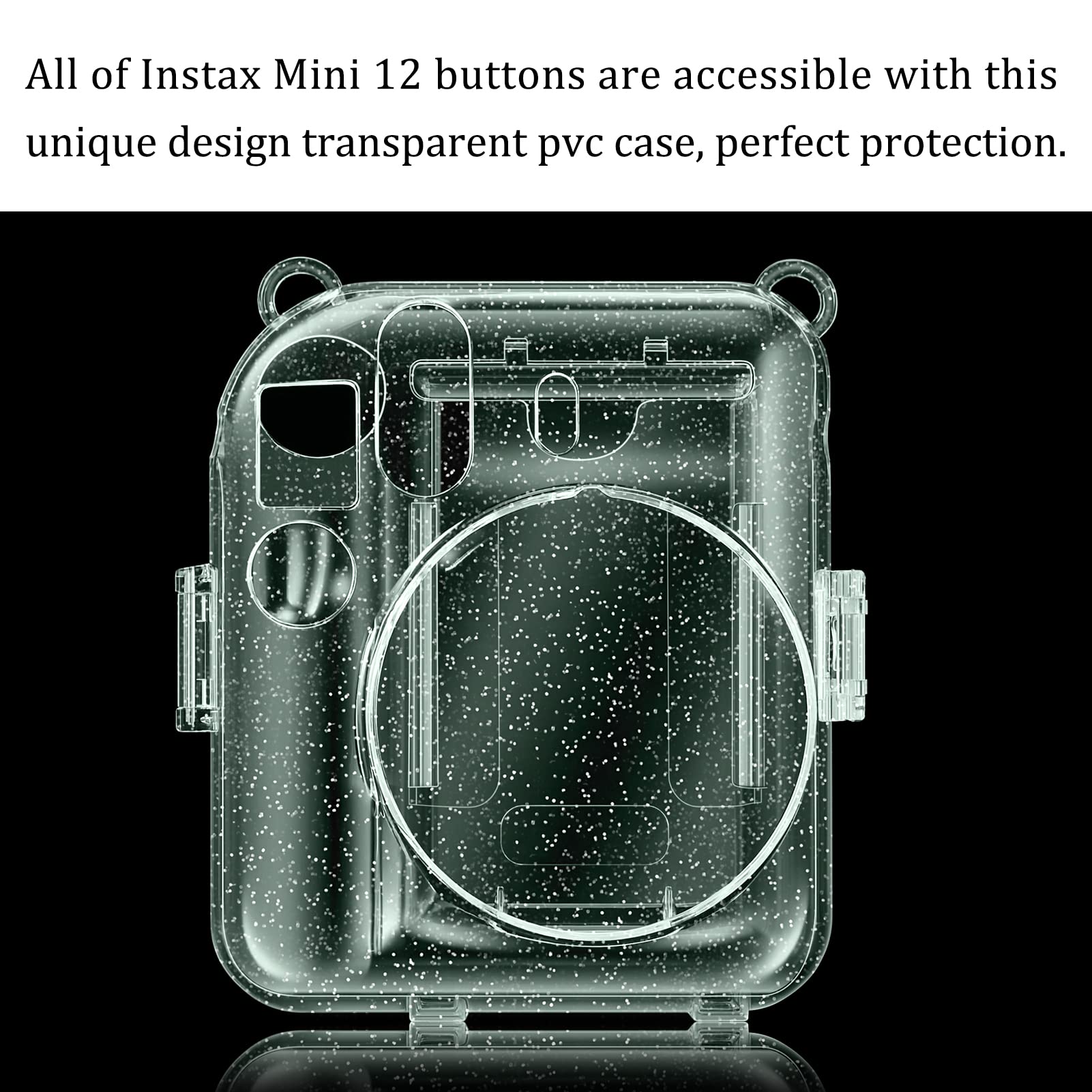 Foto 4 pulgar | Funda Protectora Transparente para Cámara Fujifilm Instax Mini 12 - Venta Internacional