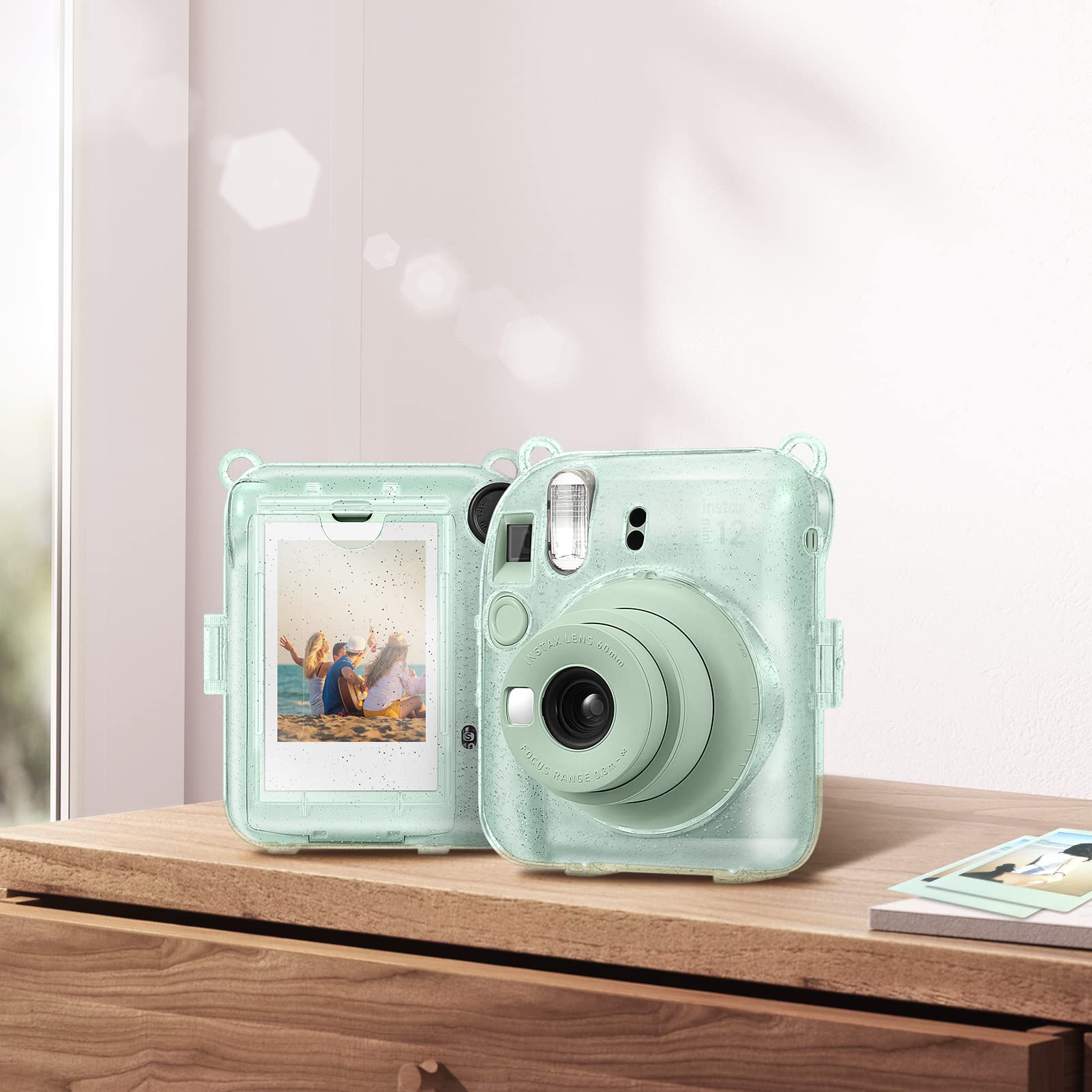 Foto 7 pulgar | Funda Protectora Transparente para Cámara Fujifilm Instax Mini 12 - Venta Internacional