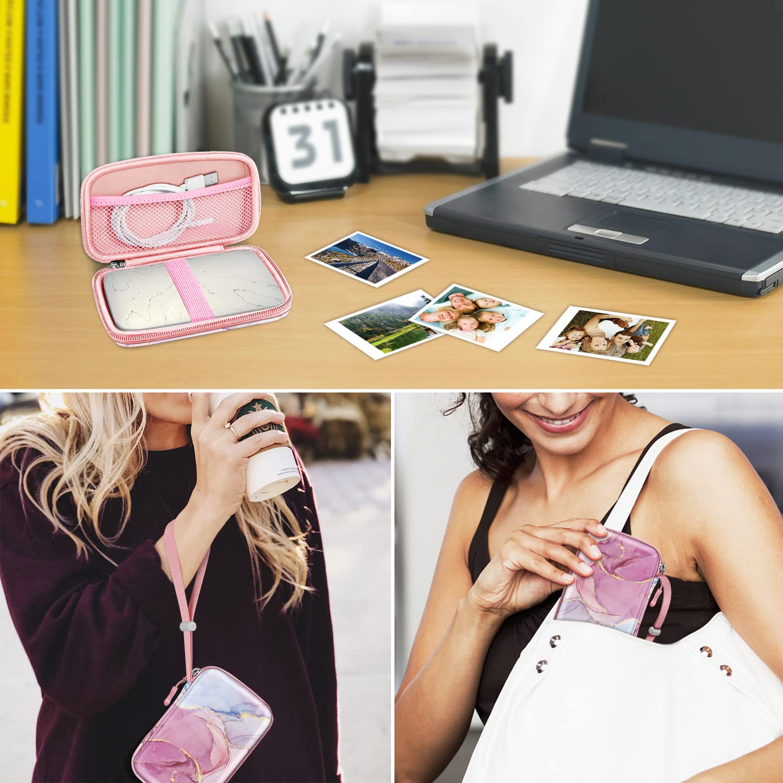 Foto 8 pulgar | Funda de Transporte Fintie para Impresora Fujifilm Instax Mini Link 2 - Venta Internacional