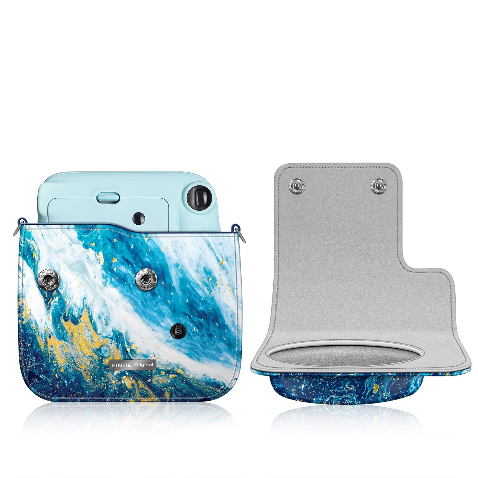 Foto 6 pulgar | Funda Protectora Fintie Azul para Cámara Instax Mini Fujifilm-Venta Internacional