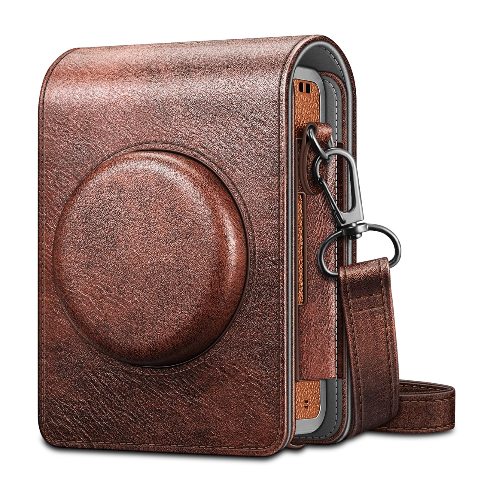 Foto 2 pulgar | Funda Protectora Fintie Café para Cámara Instax Mini-Venta Internacional