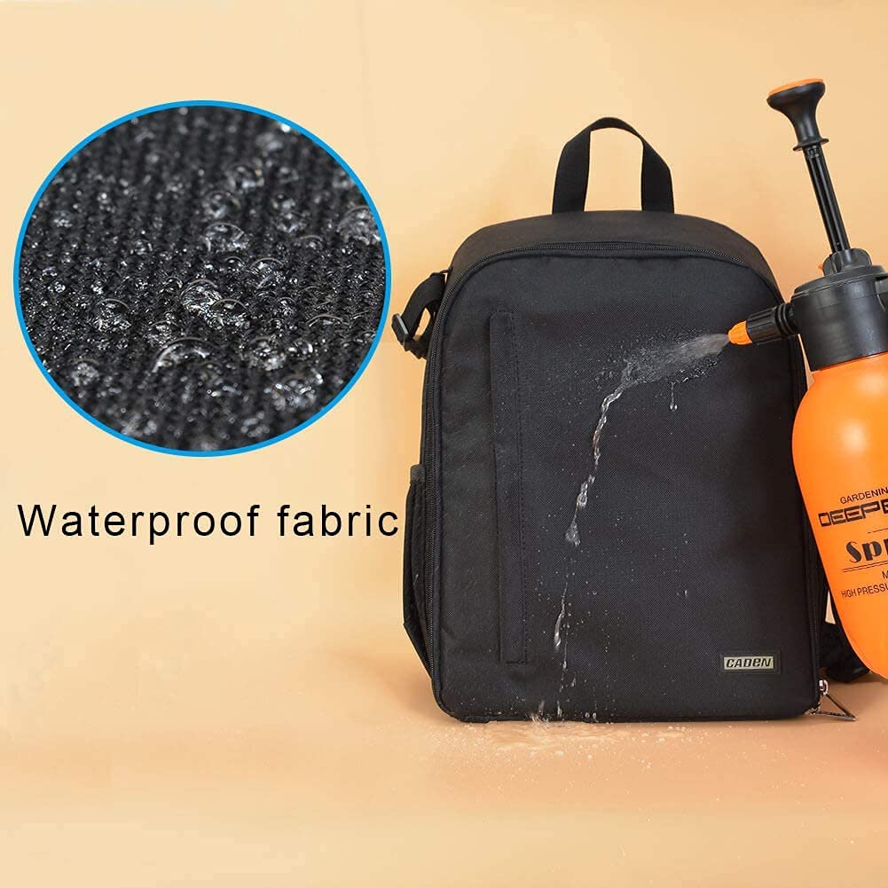 Foto 6 pulgar | Mochila Para Cámara Caden D6 Professional Impermeable Negra - Venta Internacional.