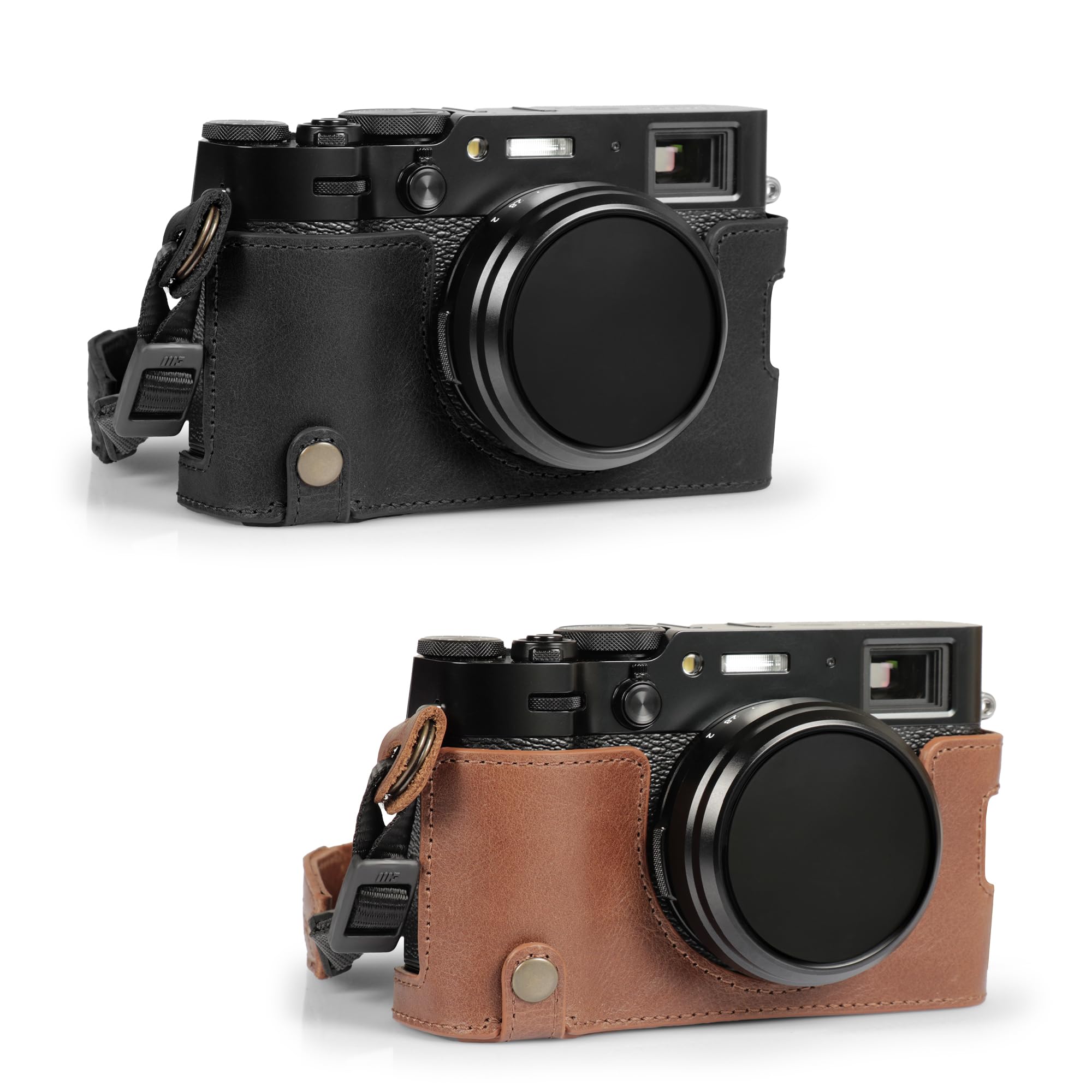 Foto 2 | Funda De Piel Auténtica Megagear Ever Ready Para Cámara Fujifilm X10 - Venta Internacional.