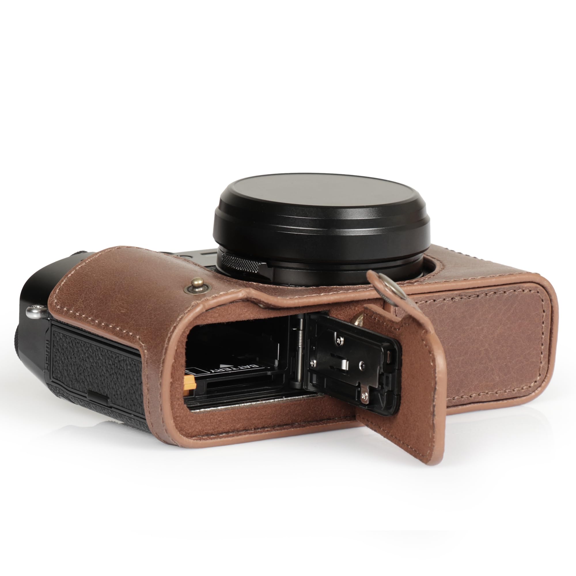 Foto 5 pulgar | Funda De Piel Auténtica Megagear Ever Ready Para Cámara Fujifilm X10 - Venta Internacional.