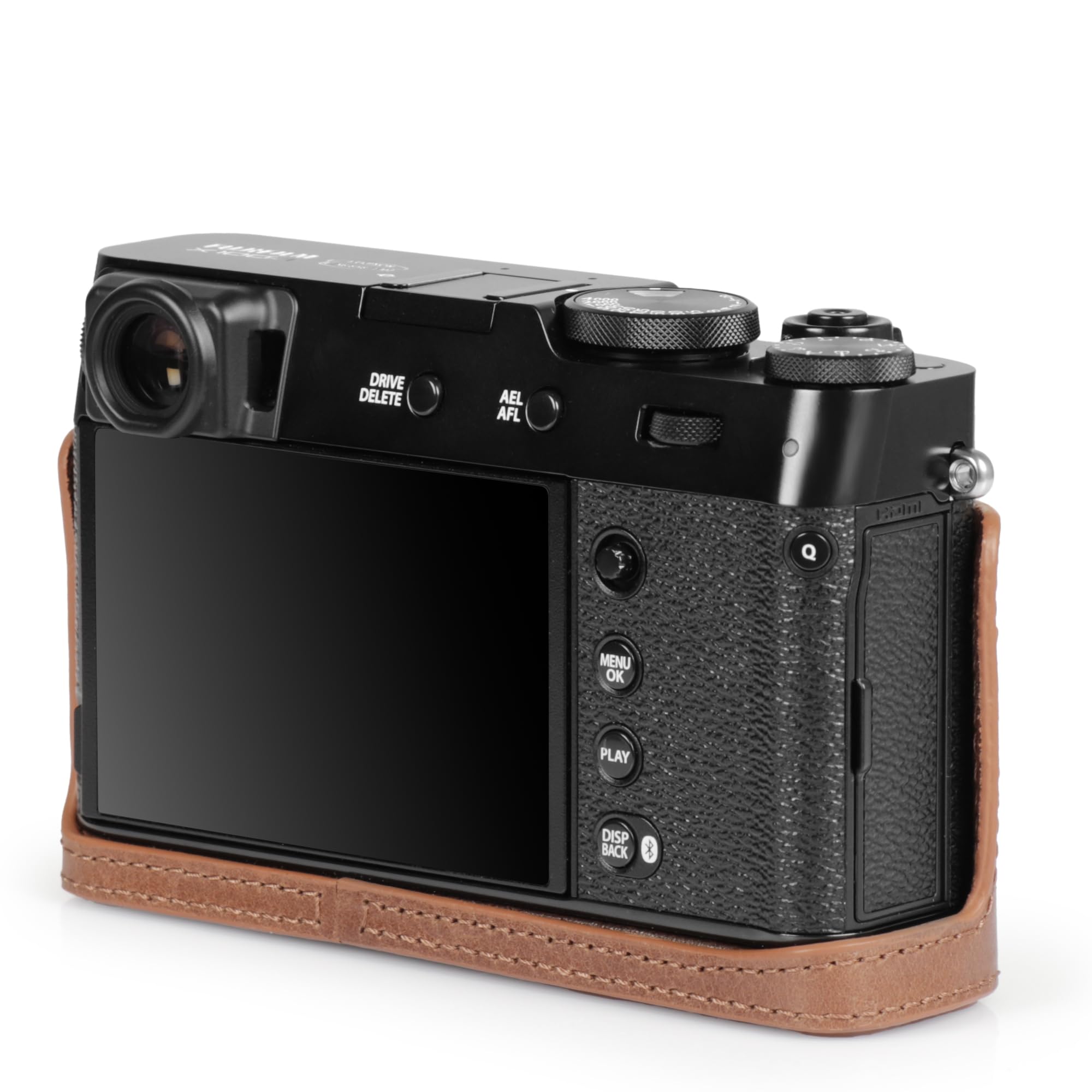 Foto 6 pulgar | Funda De Piel Auténtica Megagear Ever Ready Para Cámara Fujifilm X10 - Venta Internacional.