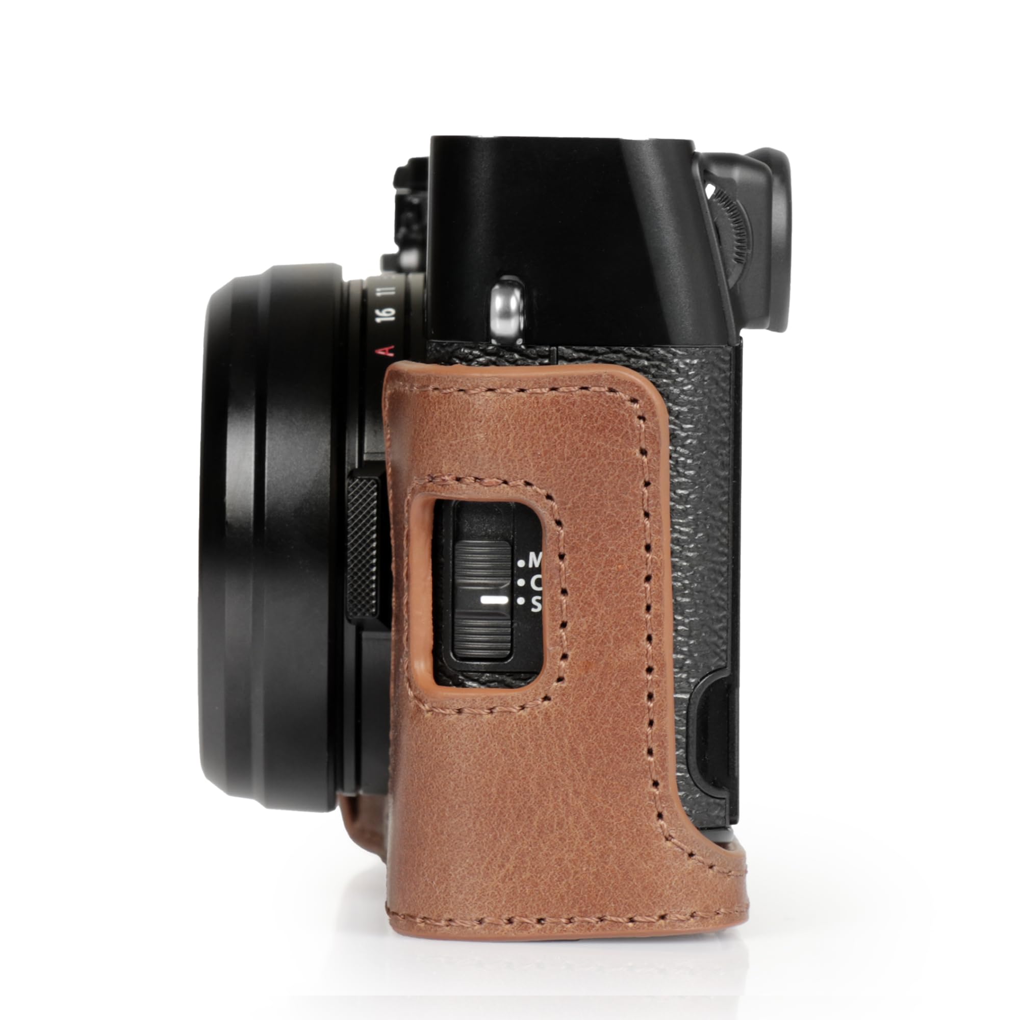 Foto 6 | Funda De Piel Auténtica Megagear Ever Ready Para Cámara Fujifilm X10 - Venta Internacional.