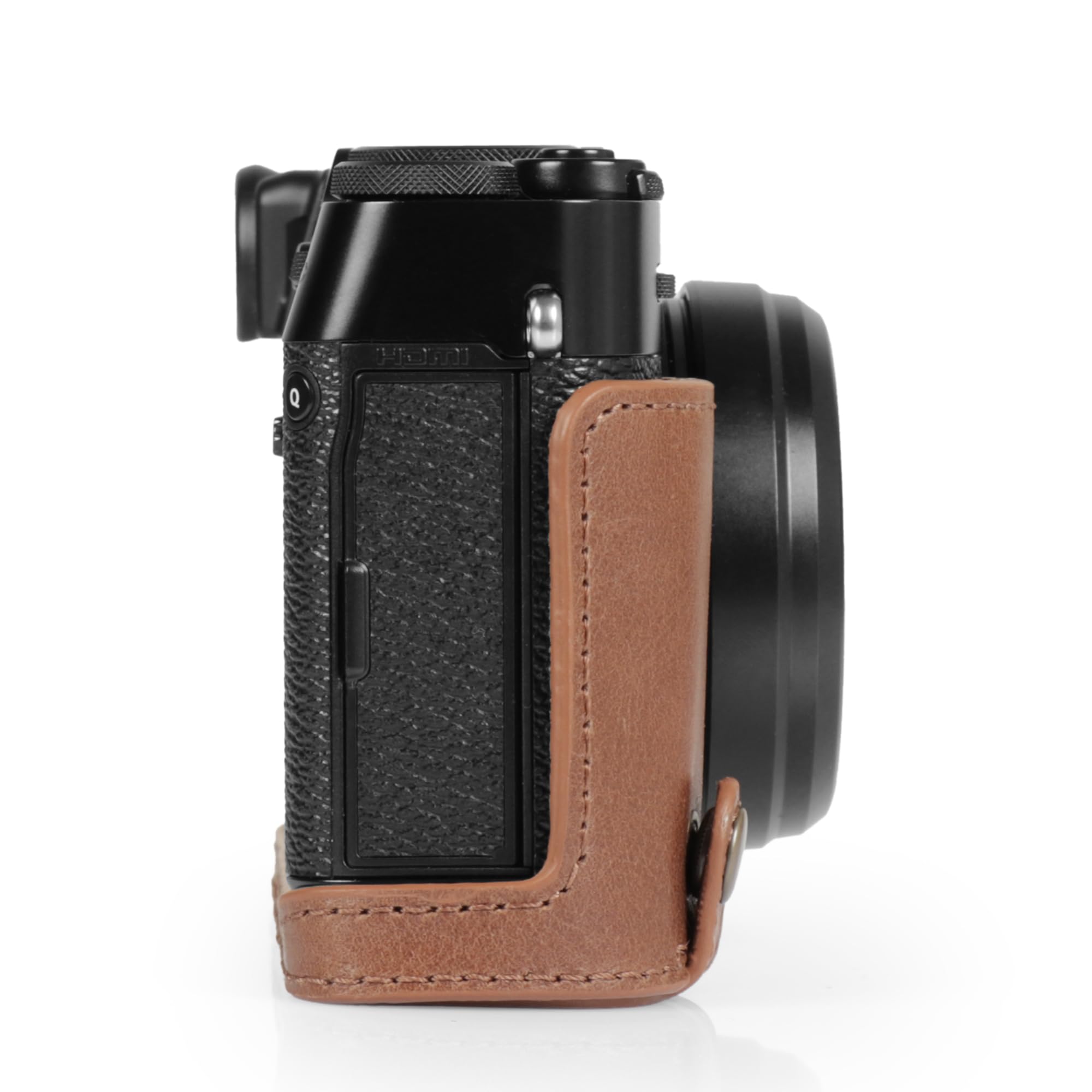 Foto 8 pulgar | Funda De Piel Auténtica Megagear Ever Ready Para Cámara Fujifilm X10 - Venta Internacional.