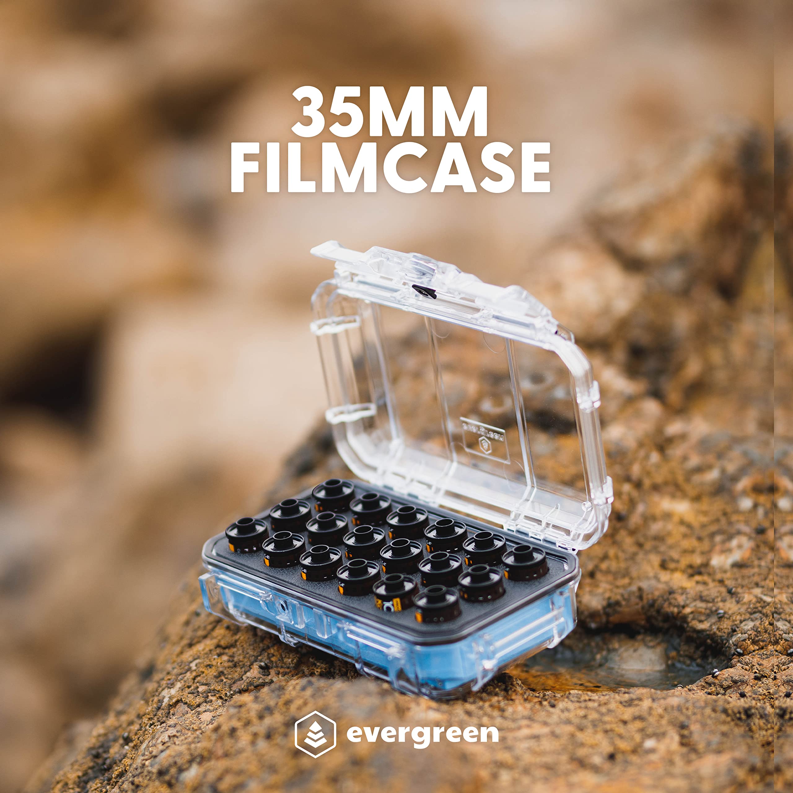 Foto 8 pulgar | Estuche De Almacenamiento De Películas Evergreen Con Capacidad Para 18 Rollos De 35 Mm, Resistente A - Venta Interna