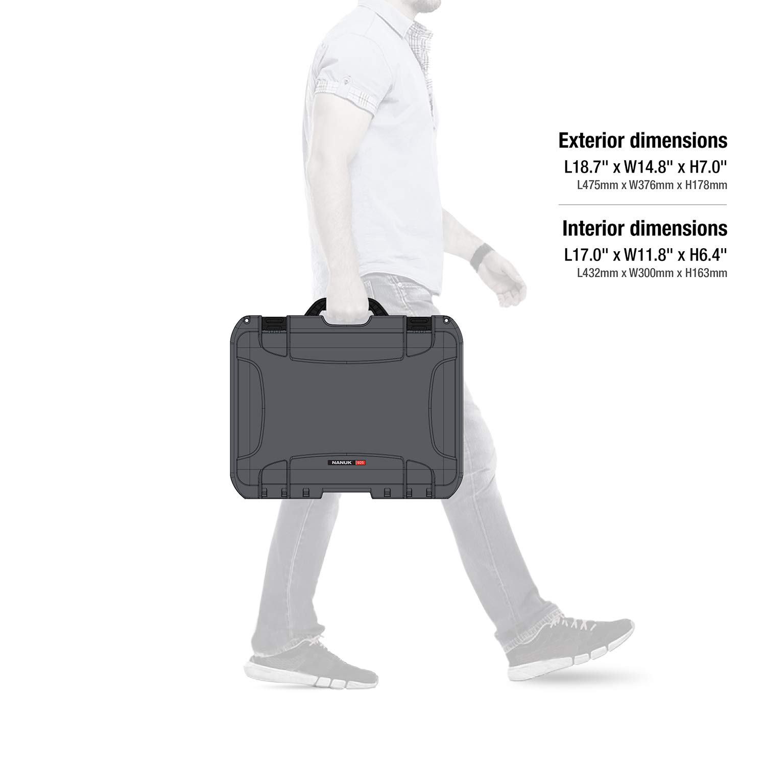 Foto 7 | Funda Rígida Impermeable Nanuk 925-mavia2s7 Para Dji Air 2s Combo - Venta Internacional.