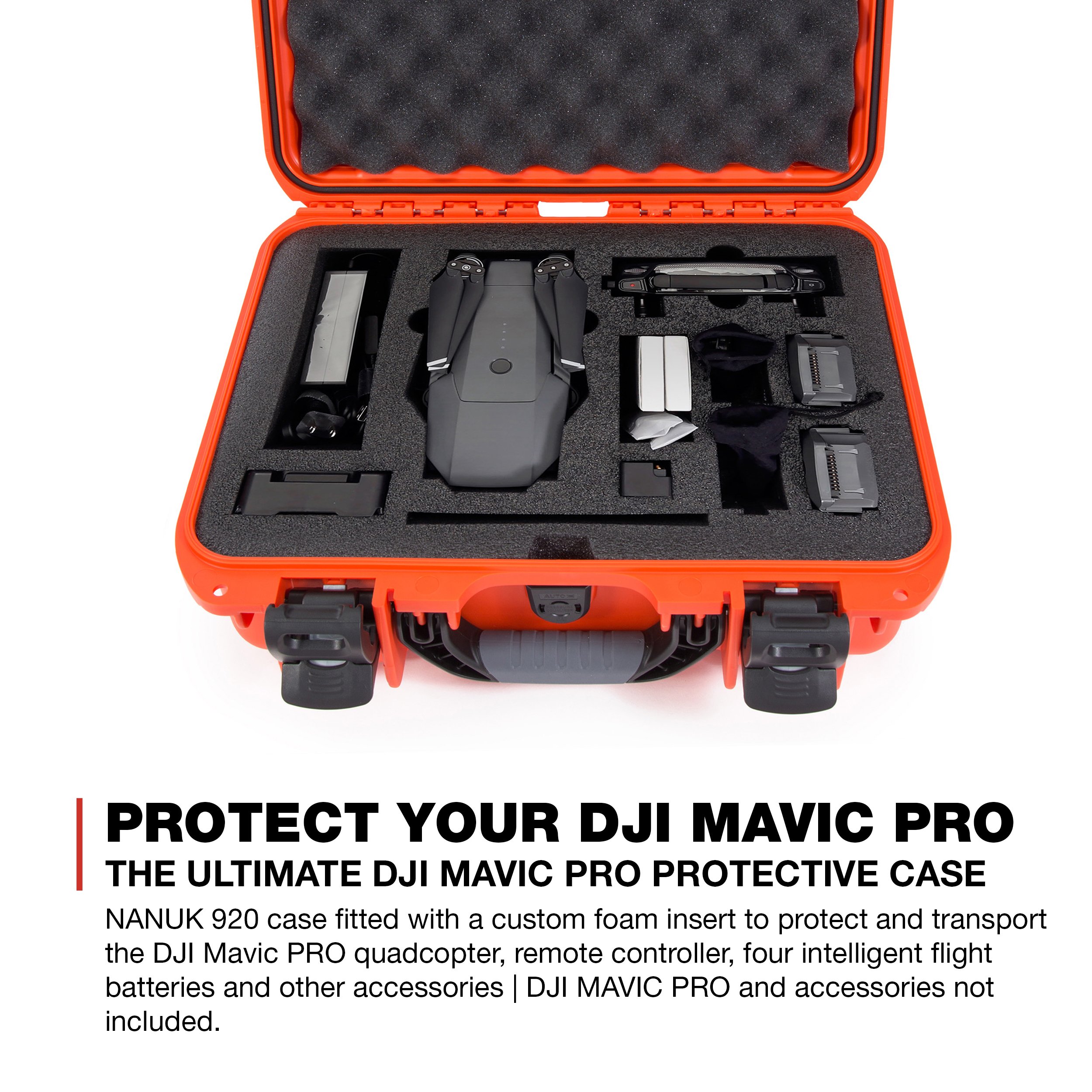 Foto 3 pulgar | Funda Rígida Impermeable Nanuk 920-mav3 Para Dji Mavic Pro - Venta Internacional.