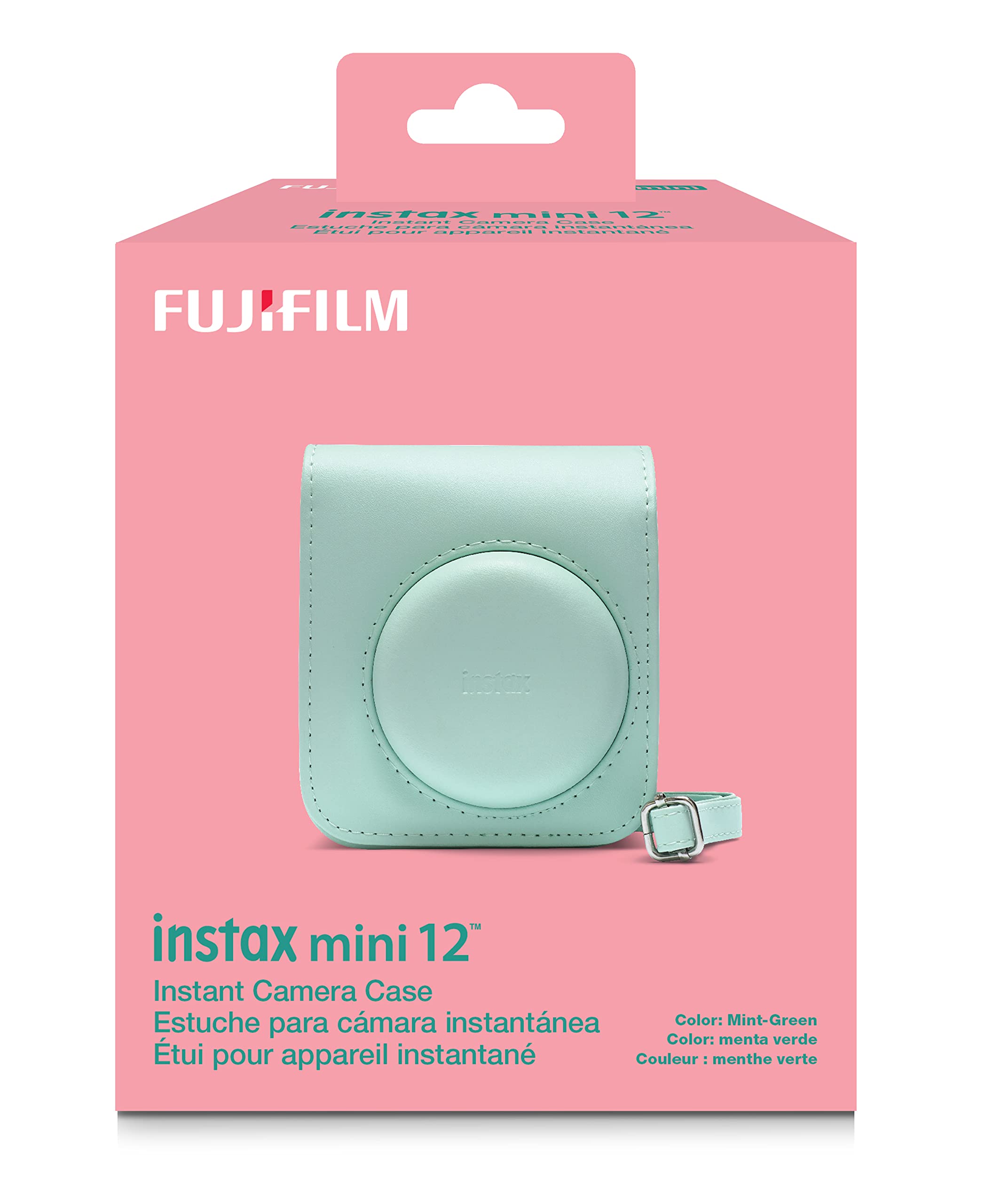 Foto 4 pulgar | Funda Para Cámara Fujifilm Instax Mini 12, Color Verde Menta - Venta Internacional.