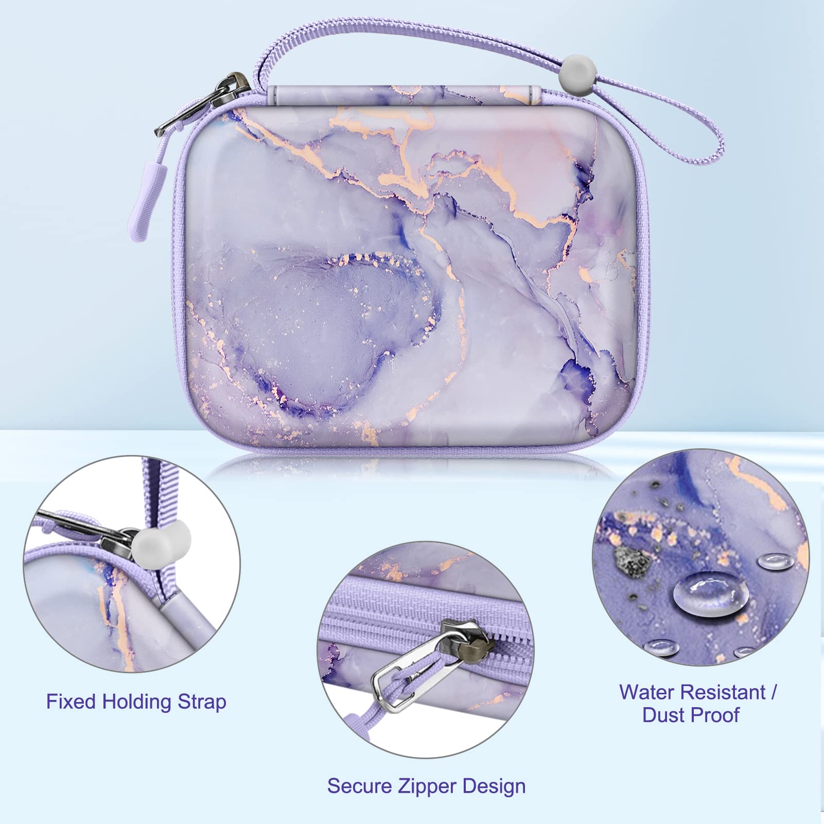 Foto 3 | Funda Protectora Fintie Para Canon Ivy Mini/canon Ivy 2 Mini - Venta Internacional.
