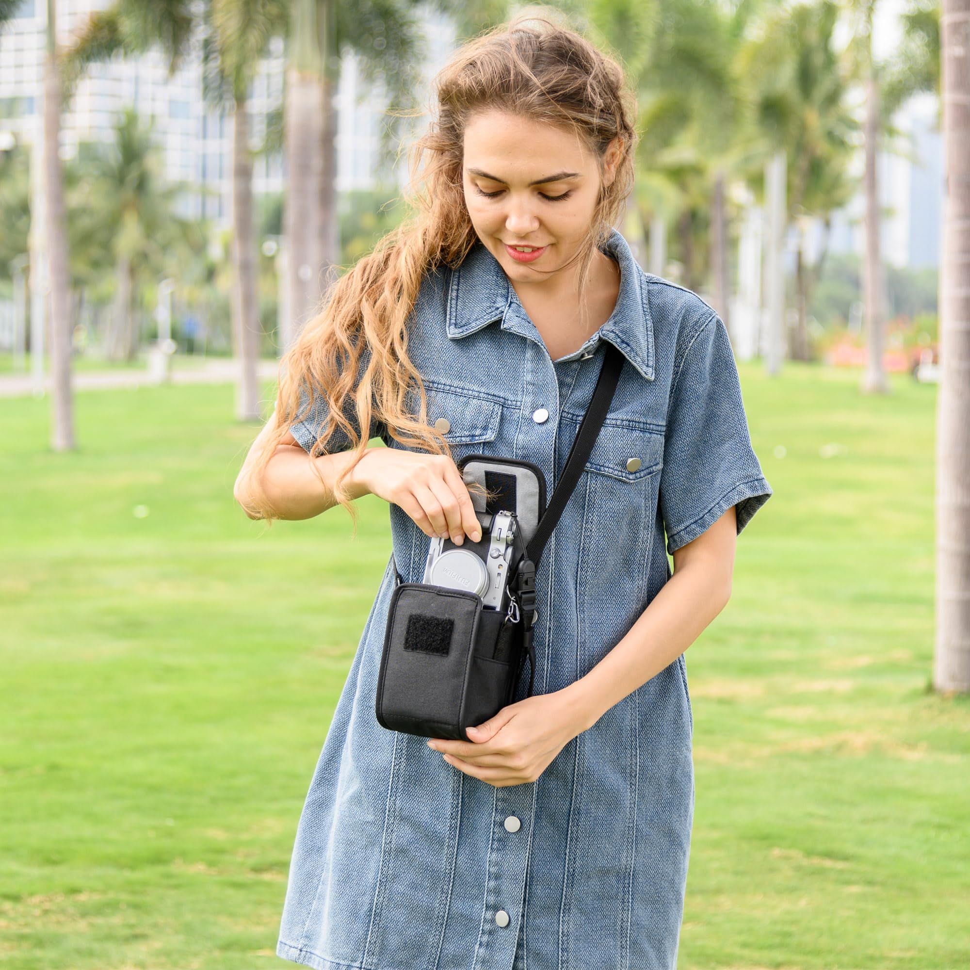 Foto 6 | Funda De Cámara Kiwifotos Travel Con Correa Para Fujifilm Fuji X100vi - Venta Internacional.