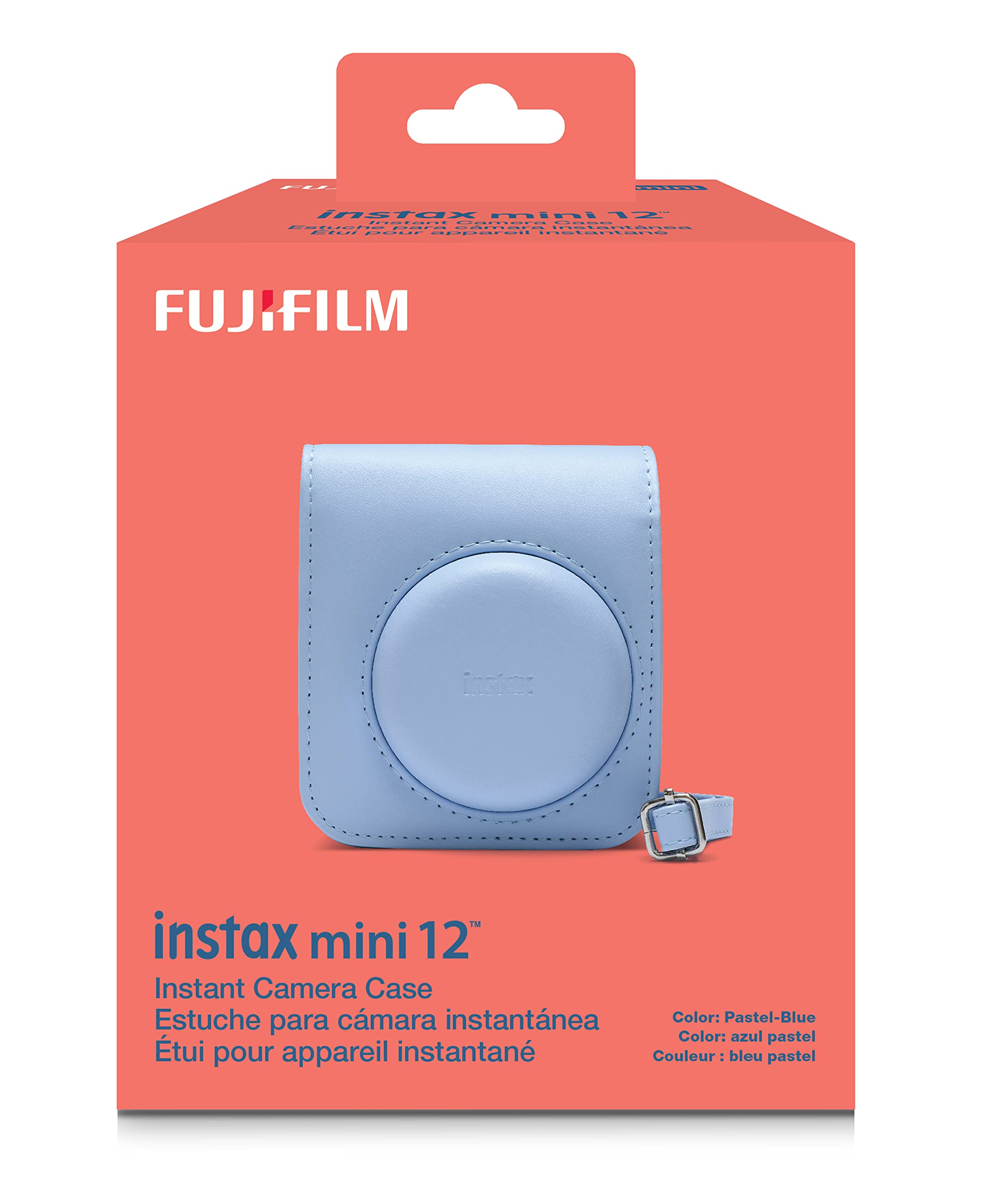 Foto 3 | Funda Para Cámara Fujifilm Instax Mini 12, Color Azul Pastel - Venta Internacional.