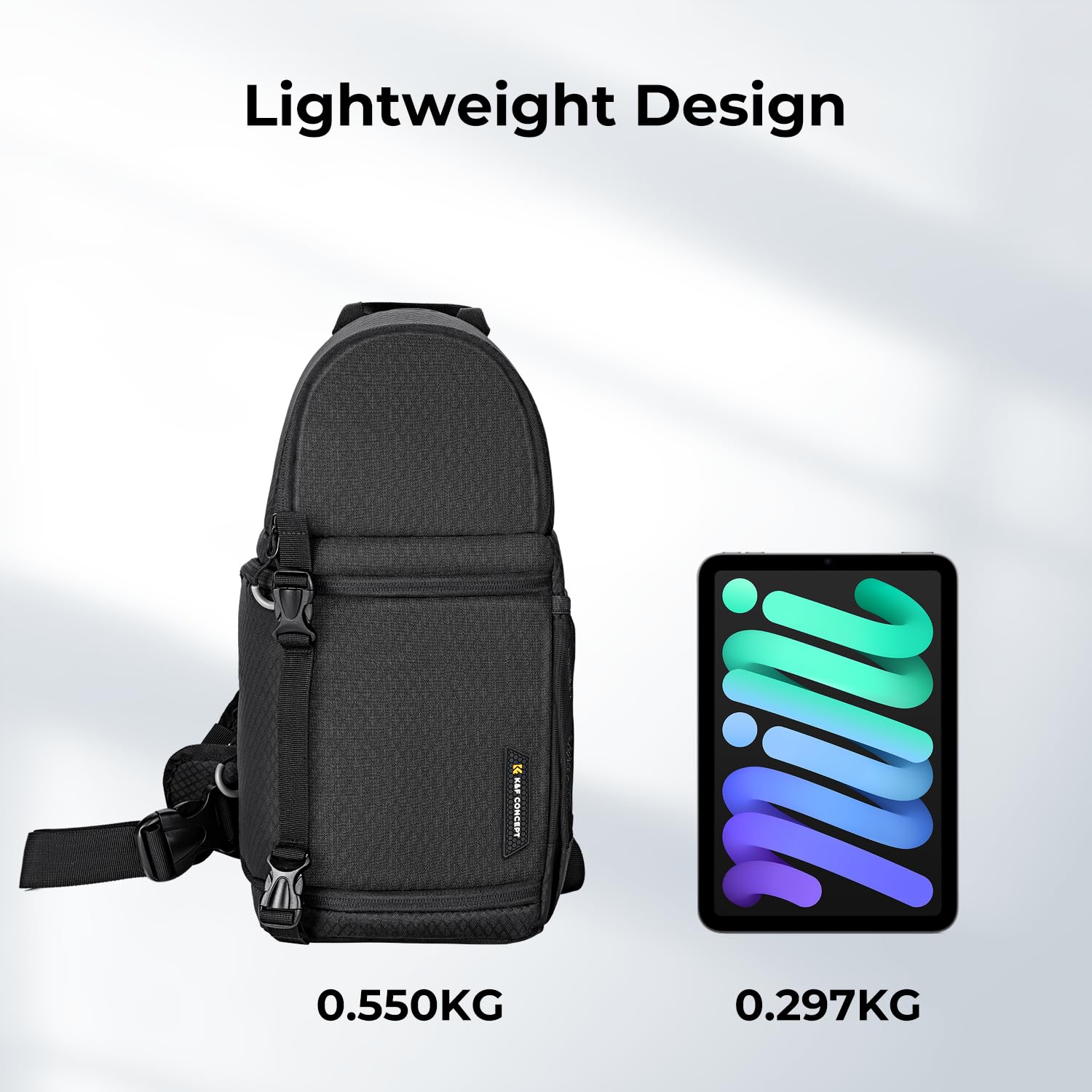 Foto 7 | Bolso Bandolera K&f Concept Impermeable Para Cámara Réflex Digital, Réflex O Sin Espejo - Venta Internacional.