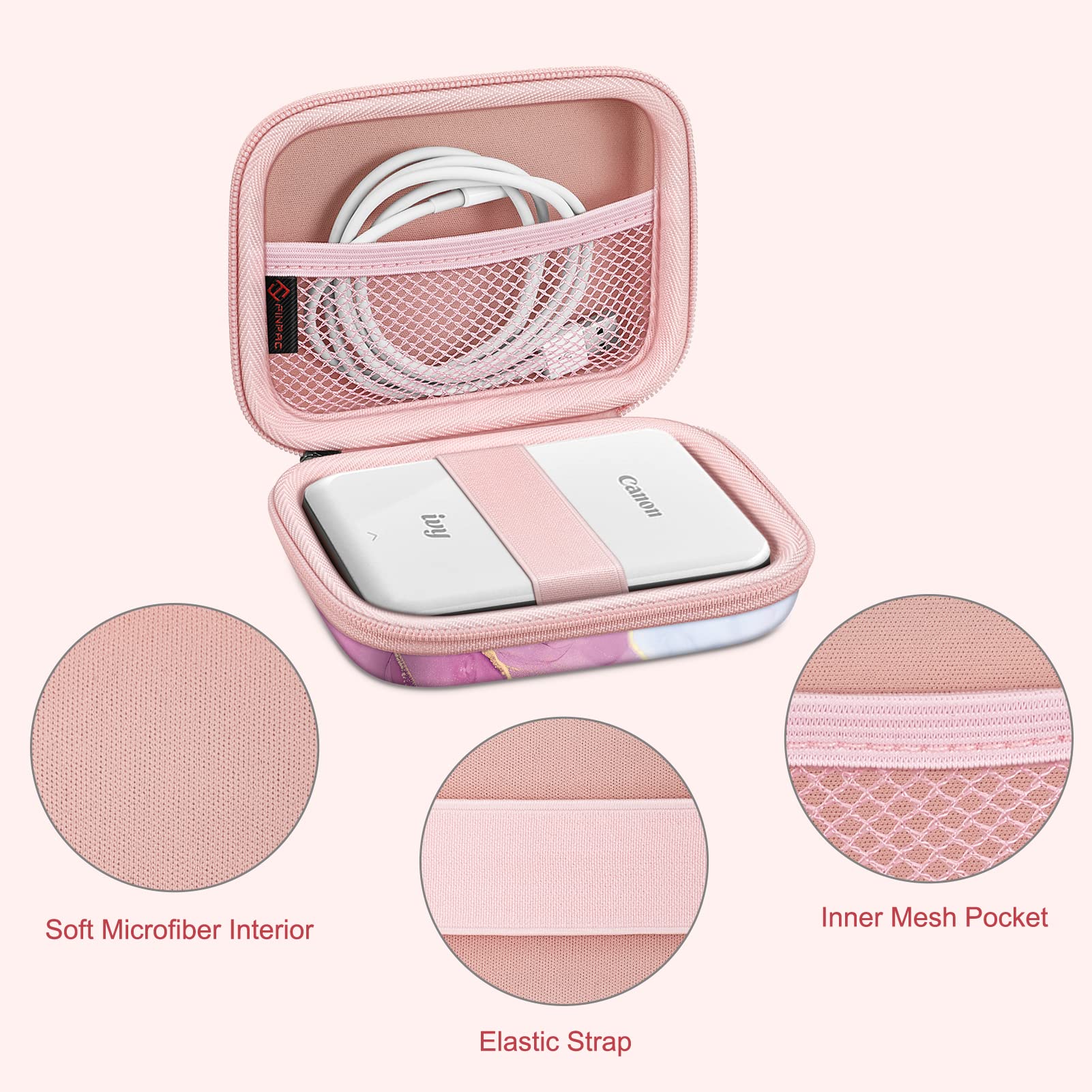 Foto 5 pulgar | Funda Protectora Fintie Para Canon Ivy Mini/canon Ivy 2 Mini - Venta Internacional.