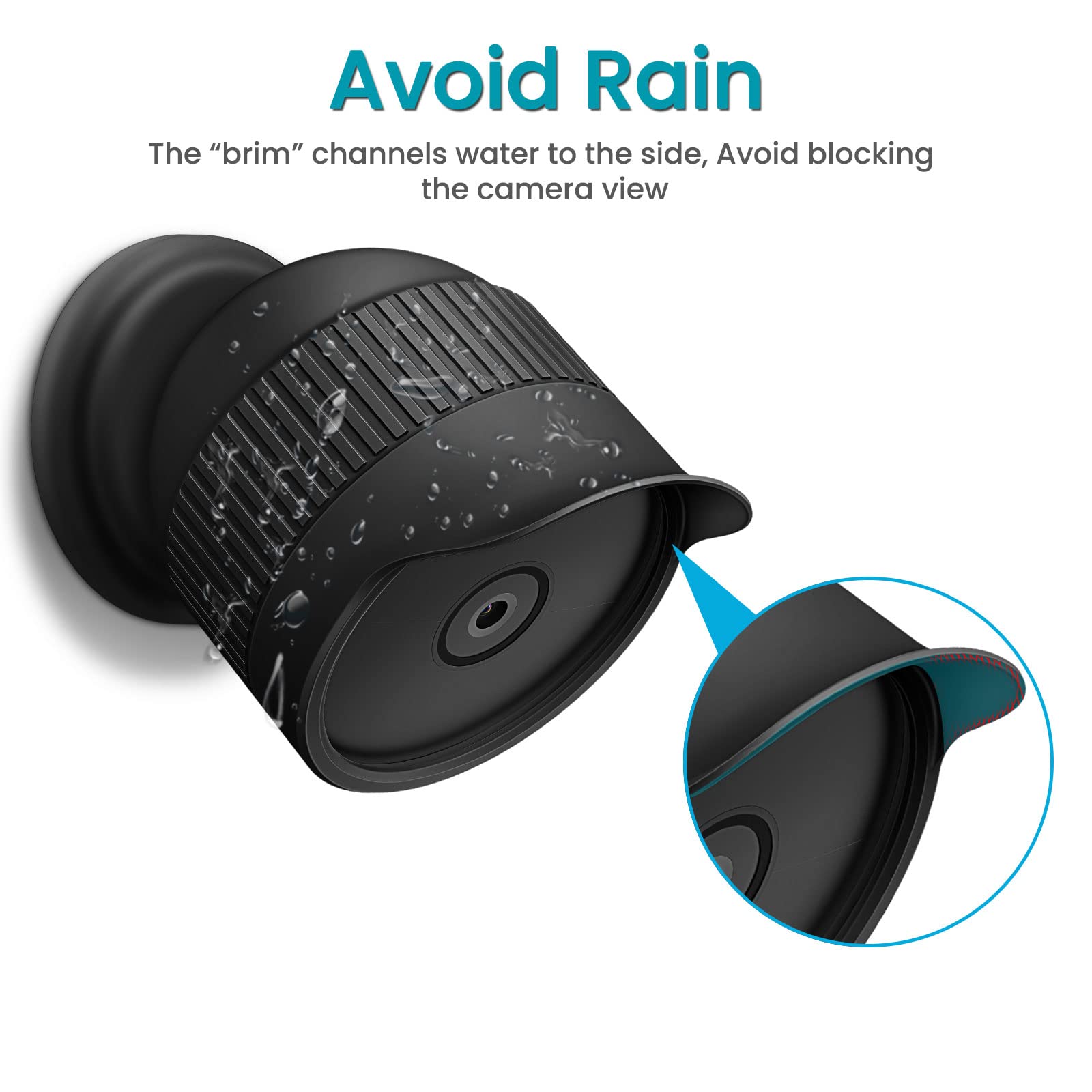 Foto 4 pulgar | Funda De Silicona Para Nest Cam Outdoor/indoor 2021, Color Negro - Venta Internacional.