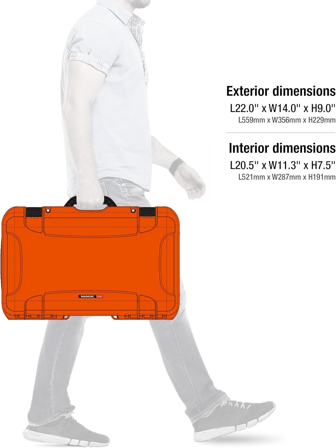 Foto 8 pulgar | Funda Rígida Nanuk Wheeled Series 935, Ligera E Impermeable - Venta Internacional.