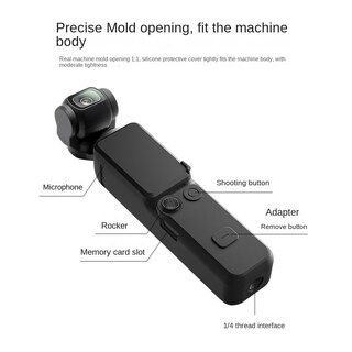 Foto 4 | Funda Protectora Y Tapa De Pantalla Para Dji Osmo Pocket 3 - Venta Internacional.