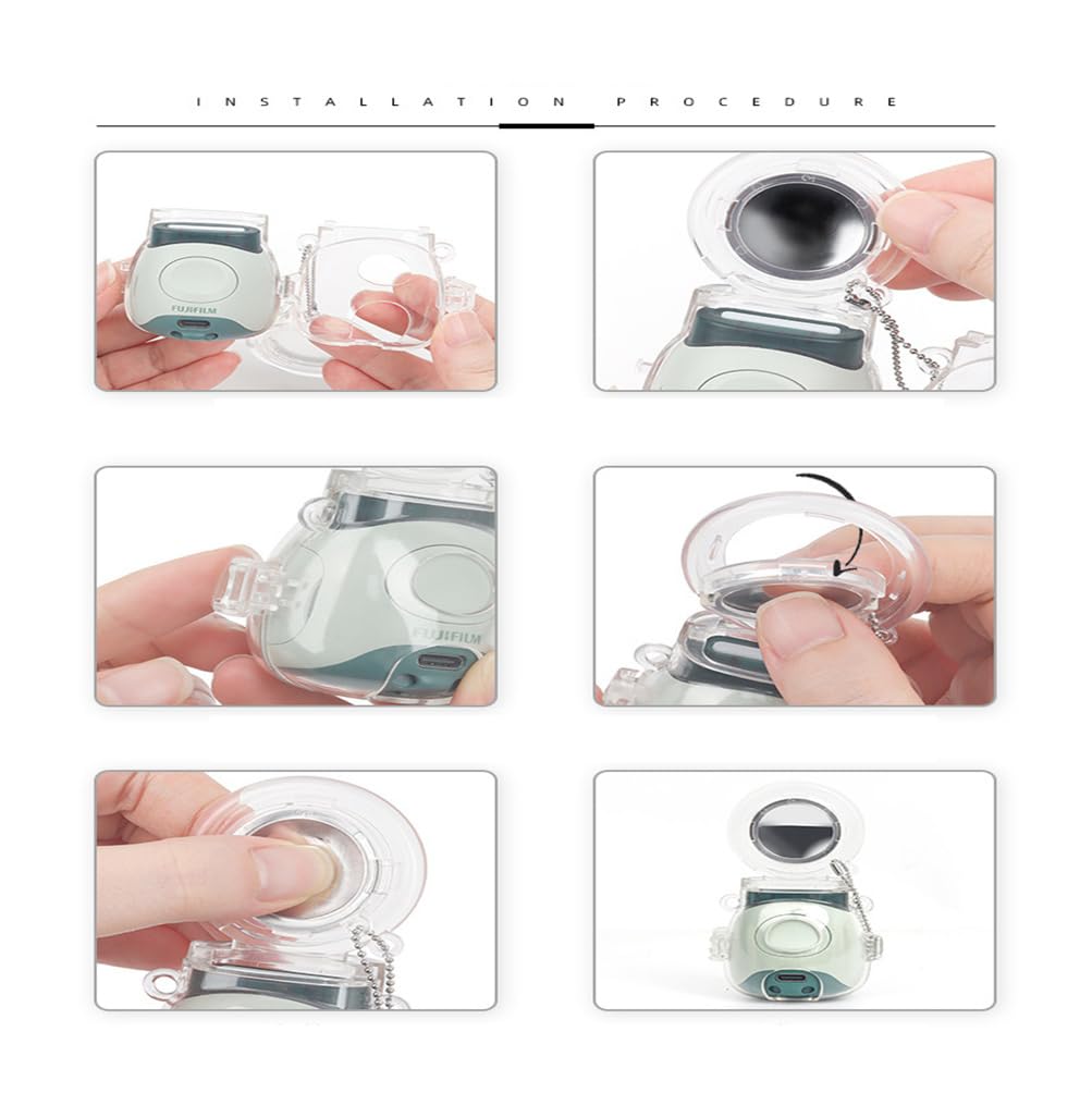 Foto 8 pulgar | Funda De Transporte Para Cámara Instax Pal Con Espejo Para Selfies - Venta Internacional.