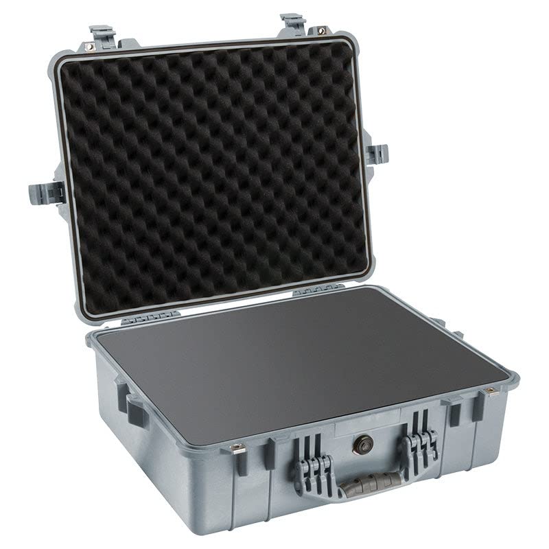 Foto 4 pulgar | Funda Para Cámara Pelican 1600 Plateada Con Espuma Impermeable - Venta Internacional.