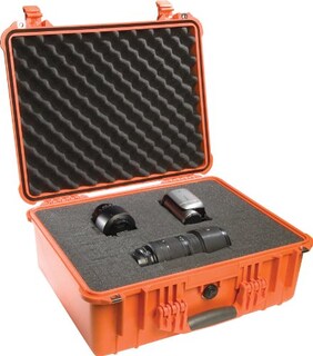 Foto 3 | Funda Para Cámara Pelican 1550 Con Espuma Impermeable, Color Naranja - Venta Internacional.