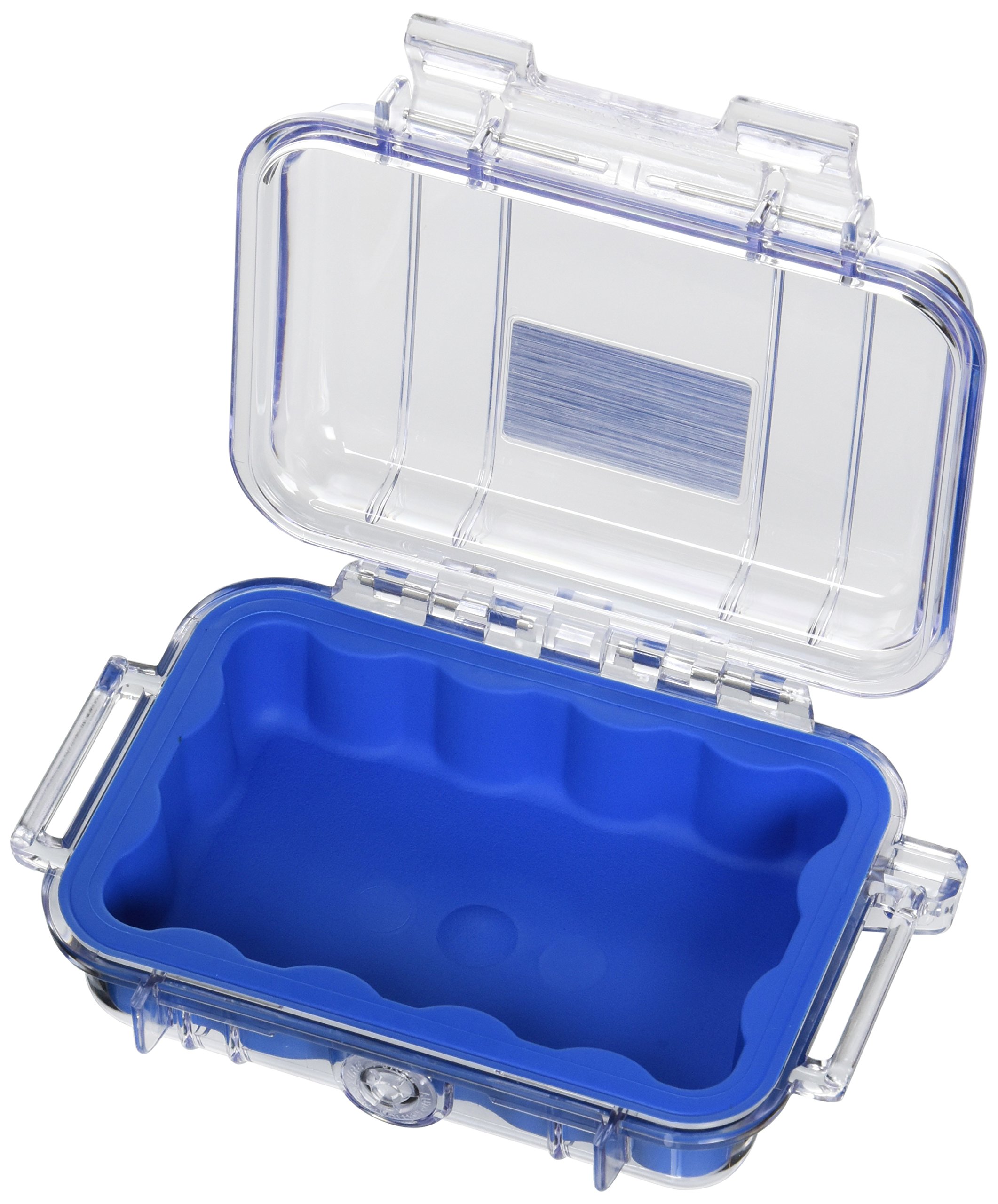 Foto 3 pulgar | Funda Pelican 1010 Micro, Azul Y Transparente, Resistente Al Agua Ip67 - Venta Internacional.