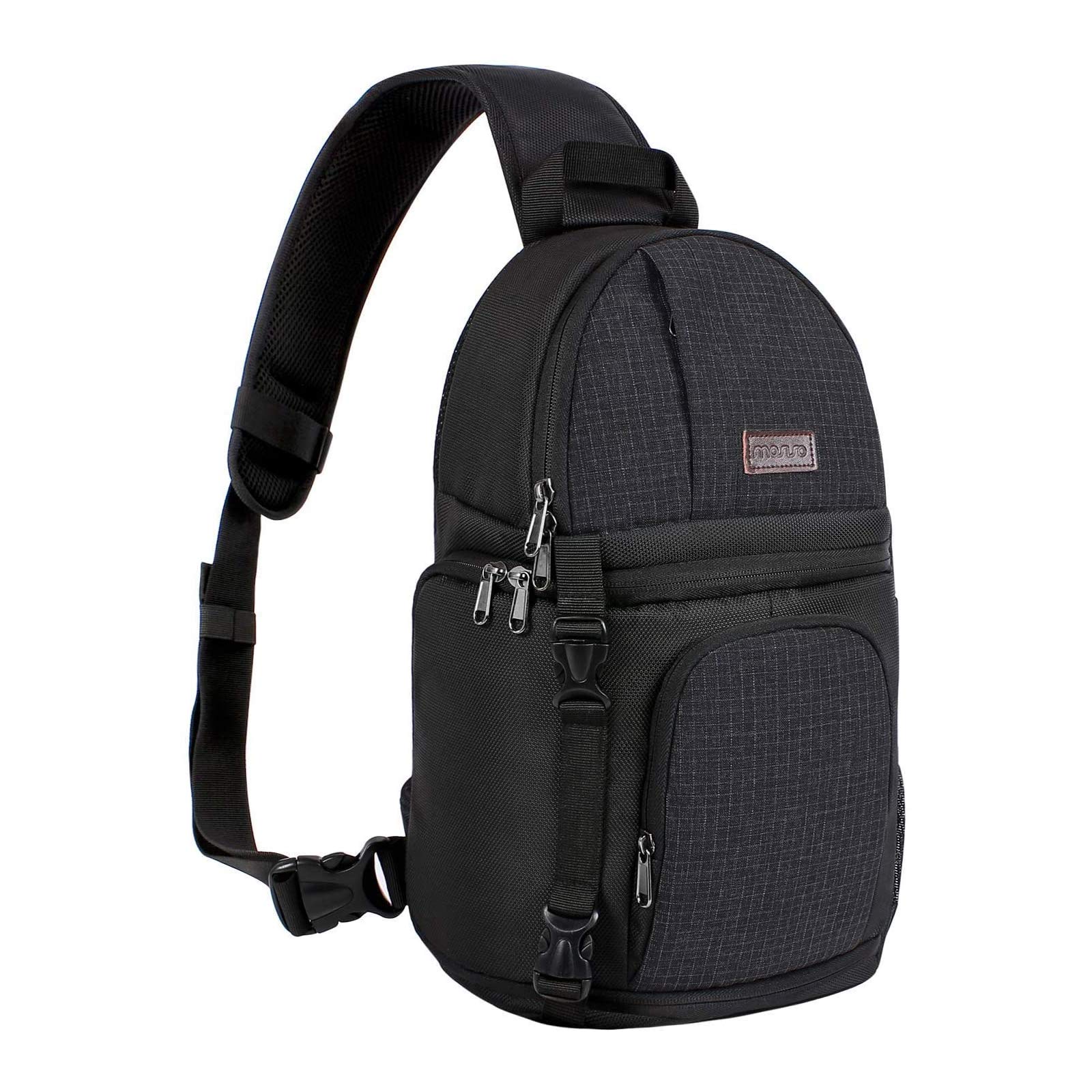Foto 1 | Funda Bandolera Mosiso Para Cámaras Réflex Digitales, Réflex O Sin Espejo, Color Negro - Venta Internacional.