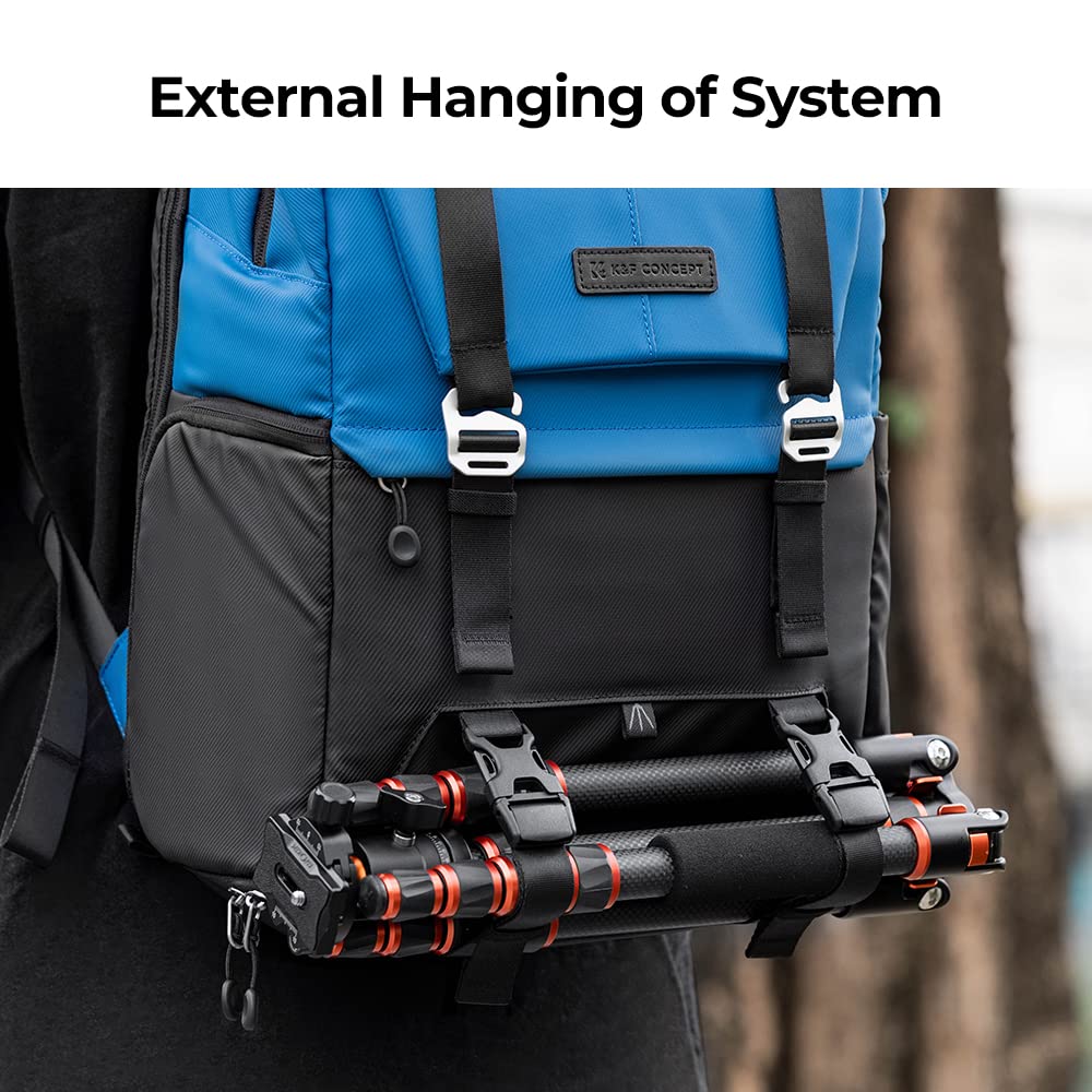 Foto 7 | Mochila Para Cámara K&f Concept De Gran Capacidad Con Protector De Lluvia De 20 Litros - Venta Internacional.