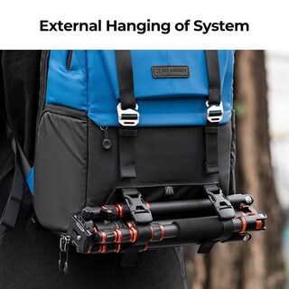 Foto 7 | Mochila Para Cámara K&f Concept De Gran Capacidad Con Protector De Lluvia De 20 Litros - Venta Internacional.