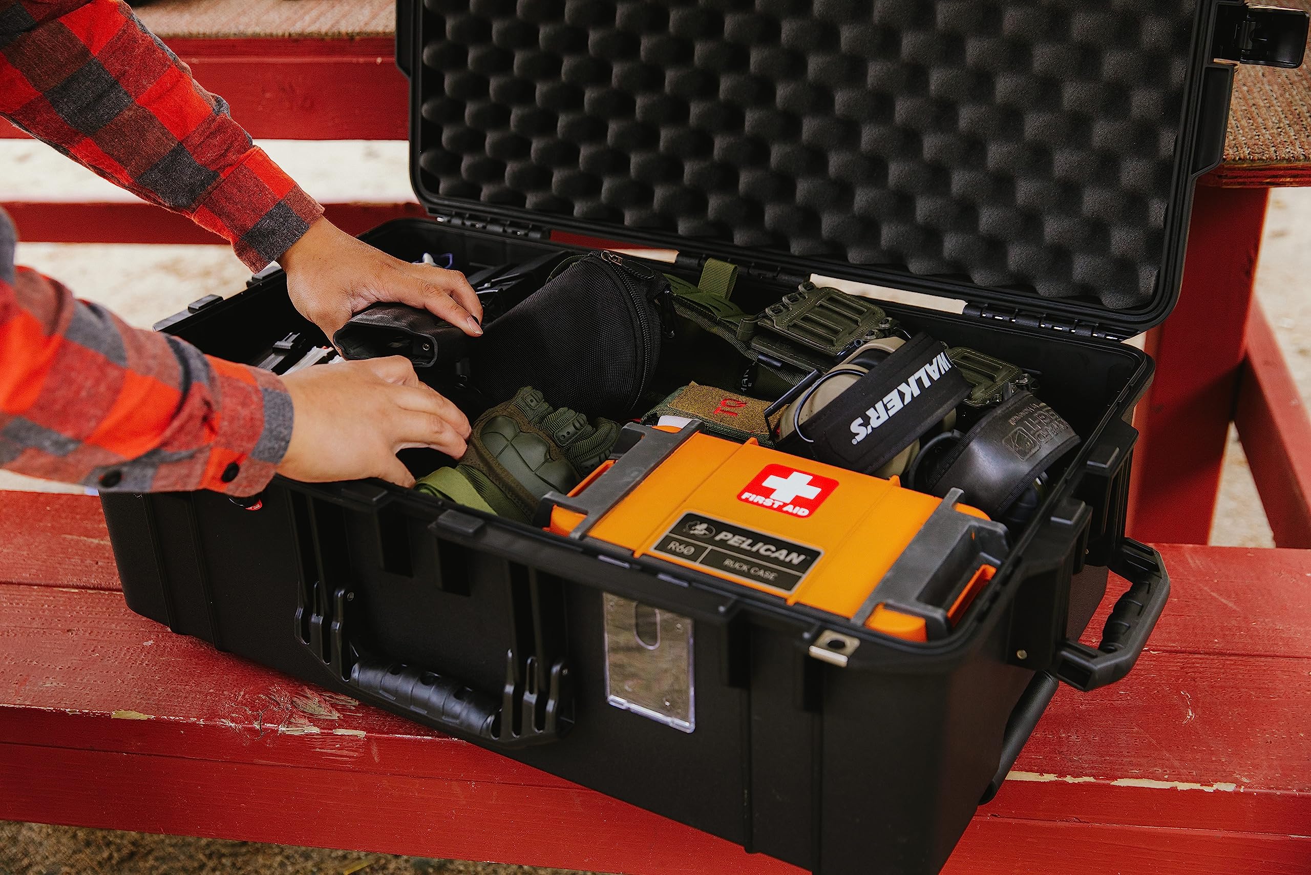 Foto 6 pulgar | Estuche Vacío Para Pelican Air 1595, Negro, Impermeable, 6,17 Kg - Venta Internacional.