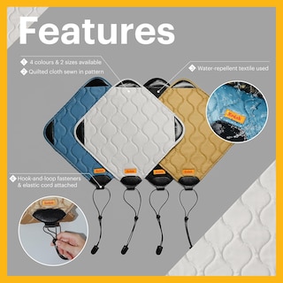 Foto 6 | Funda Para Cámara Kodak, Tamaño L, 38,5 X 38,5 Cm, Resistente Al Agua, Color Caqui - Venta Internacional.
