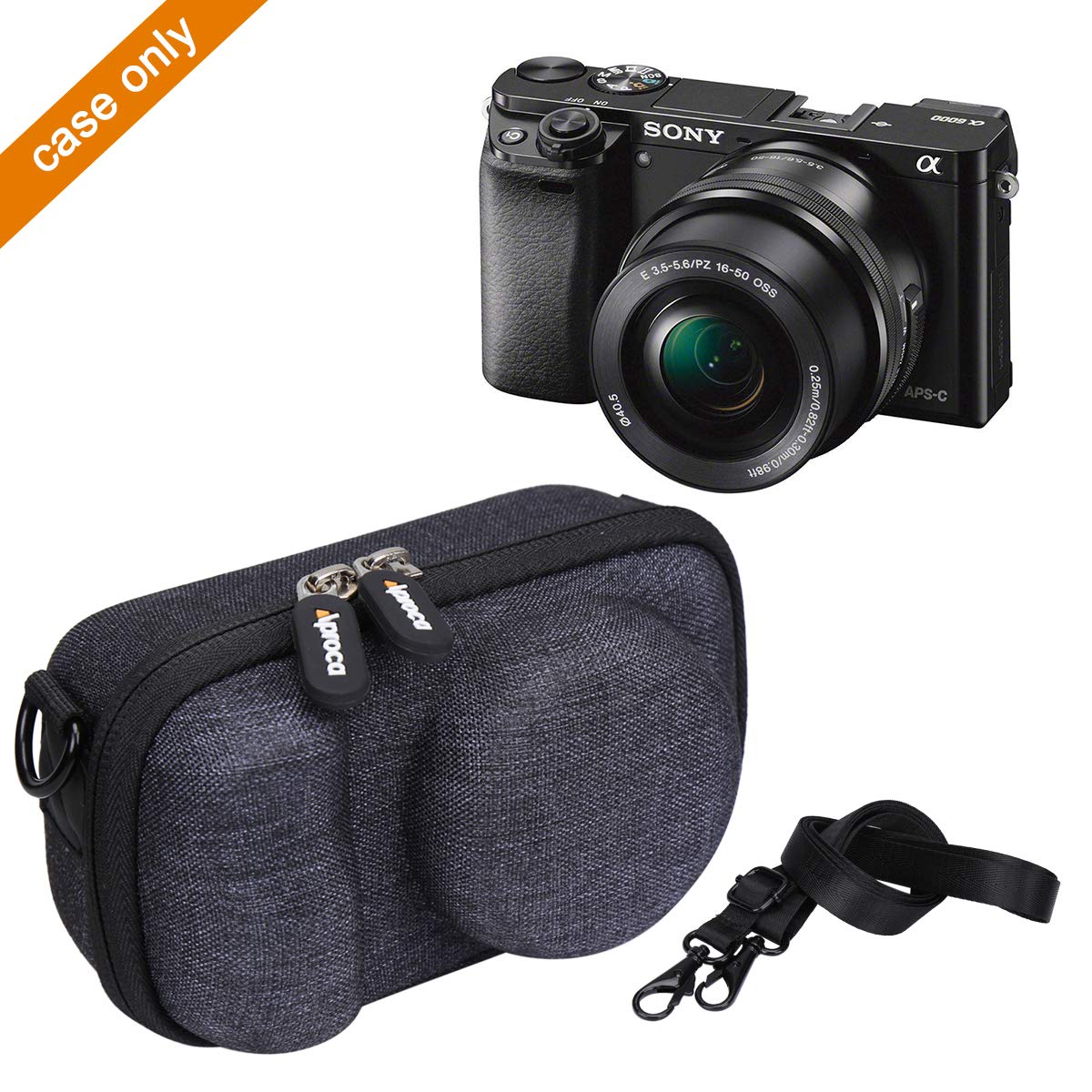 Foto 4 pulgar | Funda de Almacenamiento Aproca para Cámara Sony Alpha A6400 A6700 A6000 - Venta Internacional