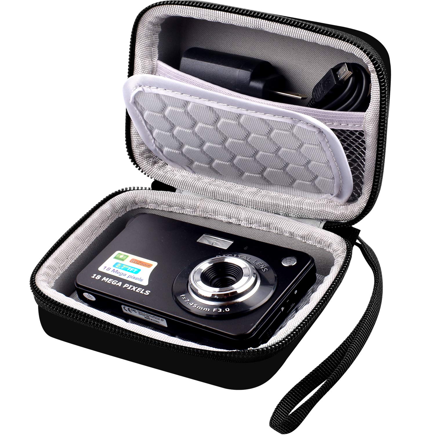 Foto 1 | Funda De Transporte Y Protección Para Cámara Digital Abergbest - Venta Internacional.