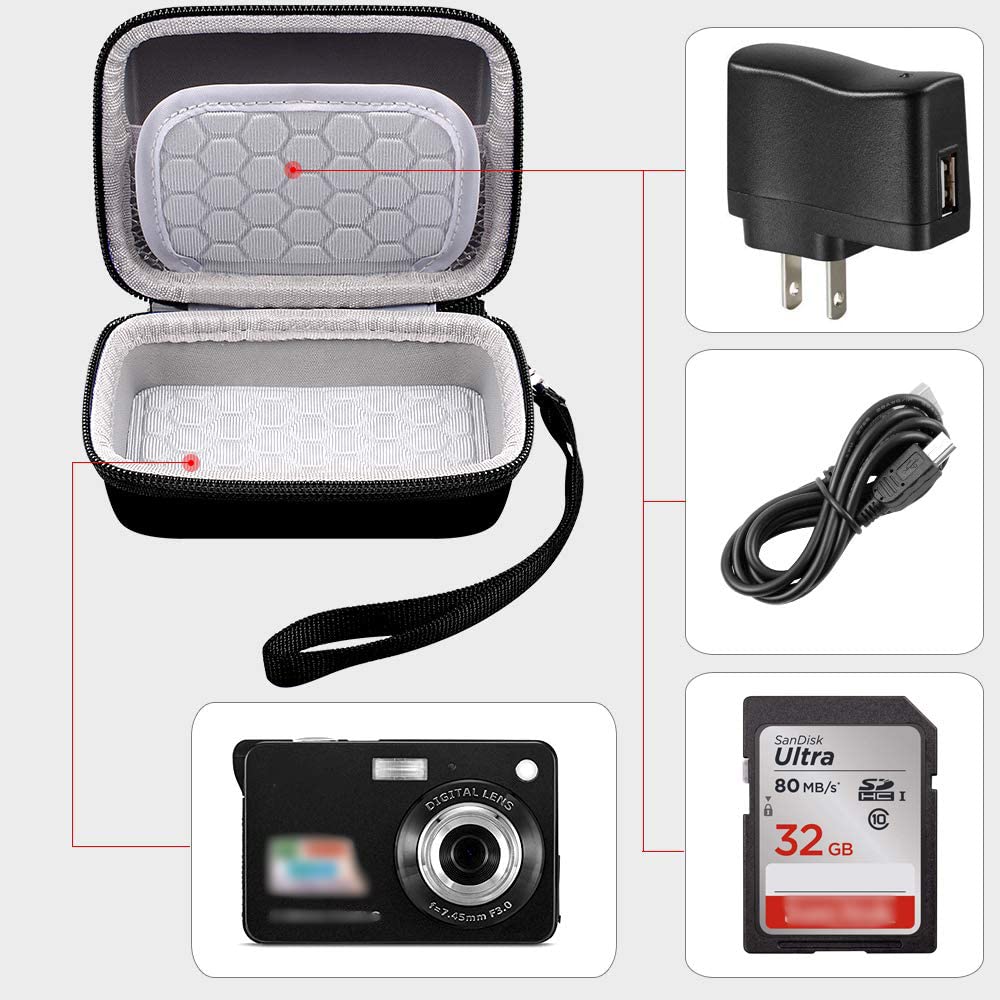 Foto 4 pulgar | Funda De Transporte Y Protección Para Cámara Digital Abergbest - Venta Internacional.