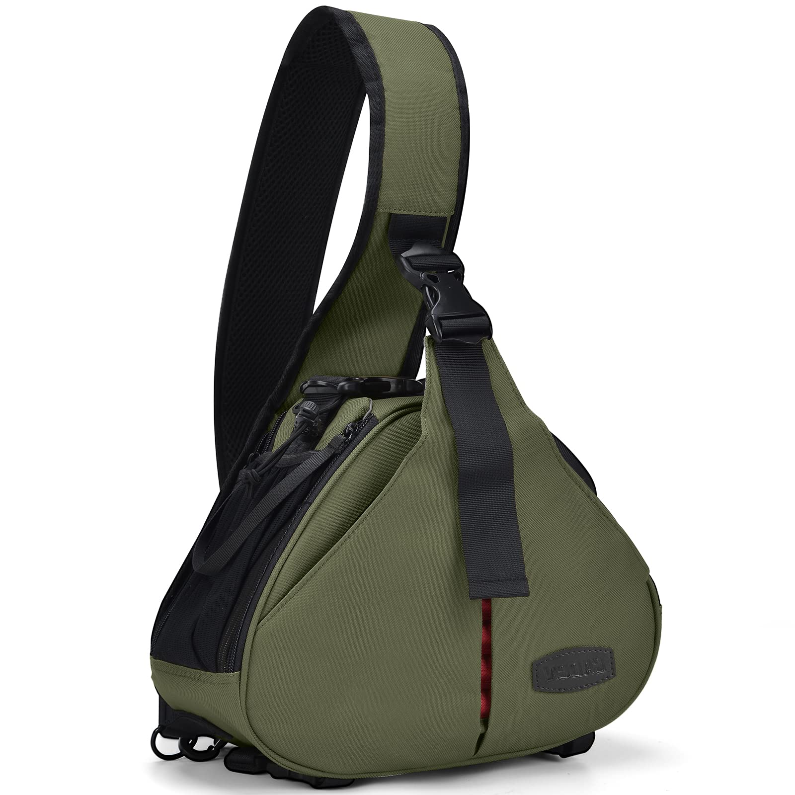 Foto 1 | Mochila Bandolera Caden, Impermeable, Verde Para Cámara Réflex Digital - Venta Internacional.