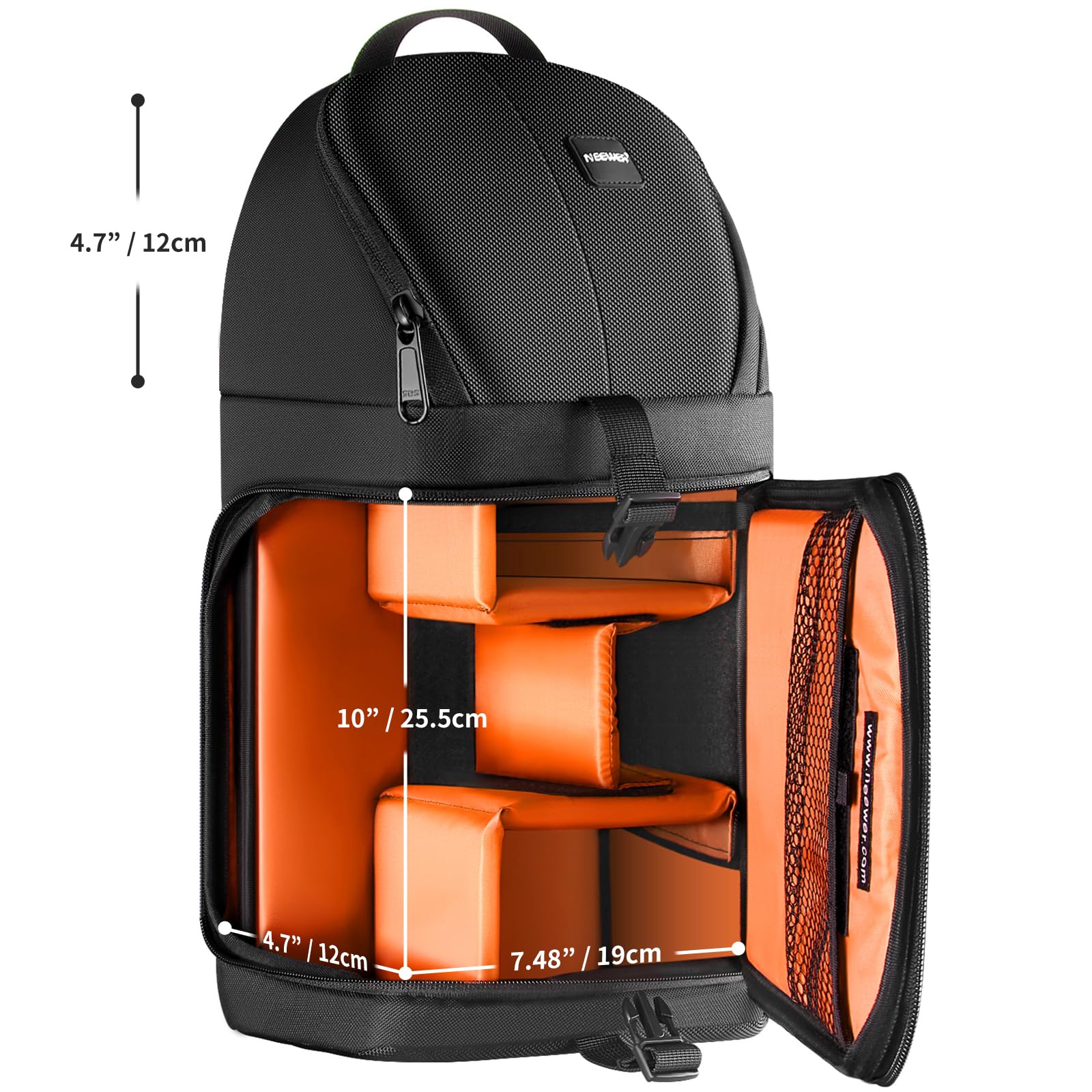 Foto 5 pulgar | Funda De Cámara Tipo Bandolera Neewer Para Nikon Canon Sony Dslr - Venta Internacional.