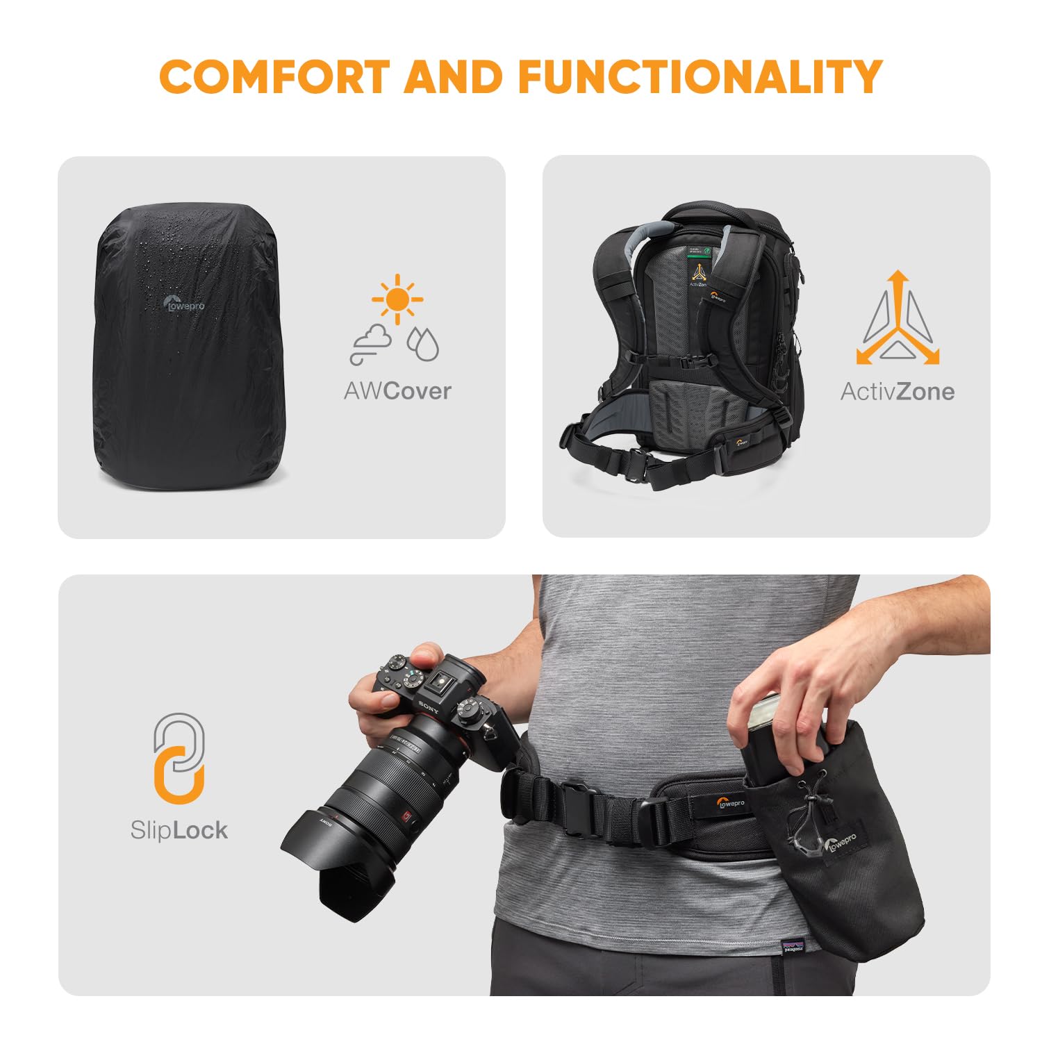 Foto 7 pulgar | Mochila Para Cámara Lowepro Protactic Bp 350 Aw Iii 17l - Venta Internacional.